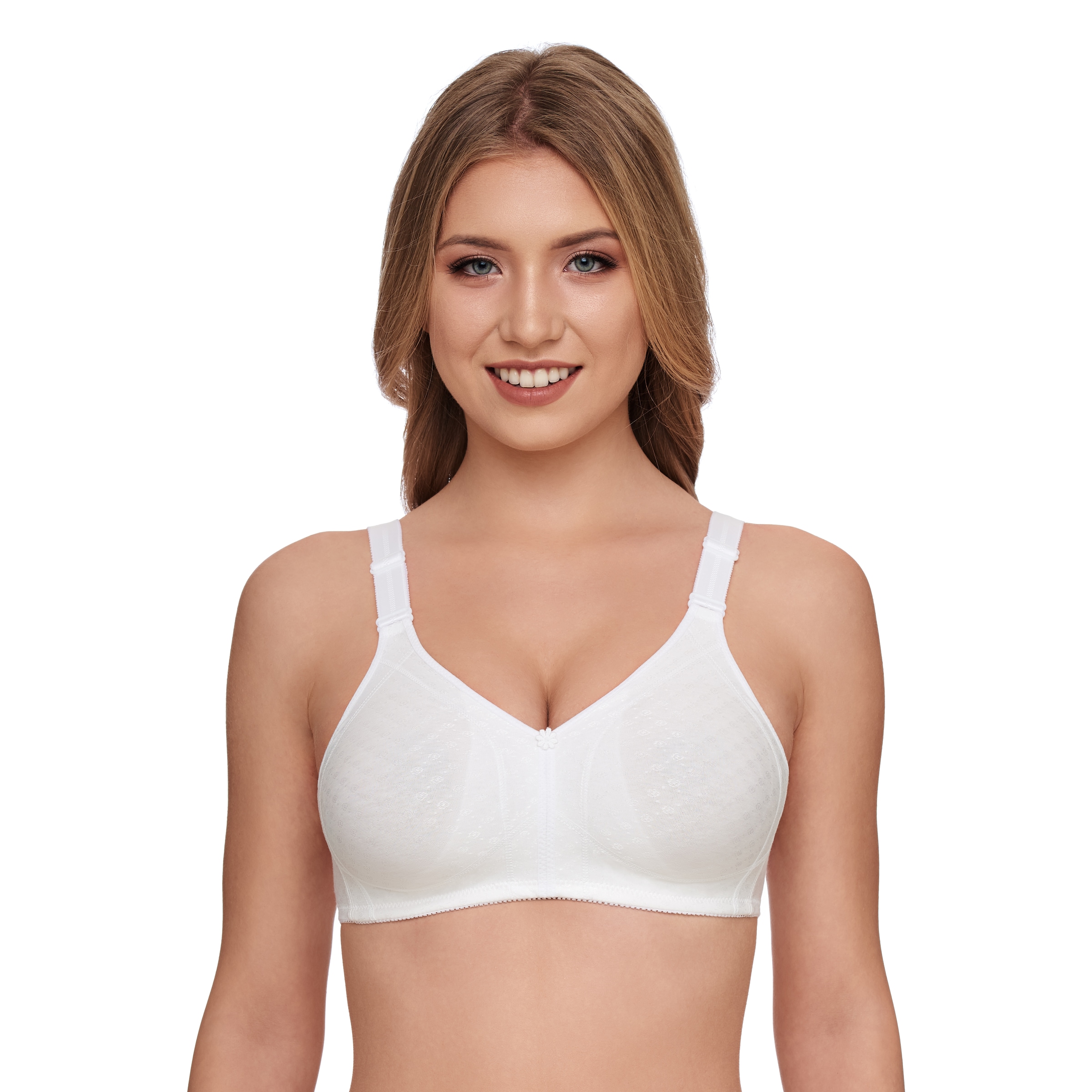 Susa "Topsy Plus" vorgeformte Cups, Jacquard-Muster, elastisch, bequem
