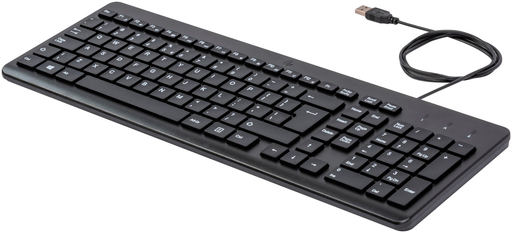 HP PC-Tastatur »150« (Fn-Tasten | Multimedia-Tasten | Ziffernblock)