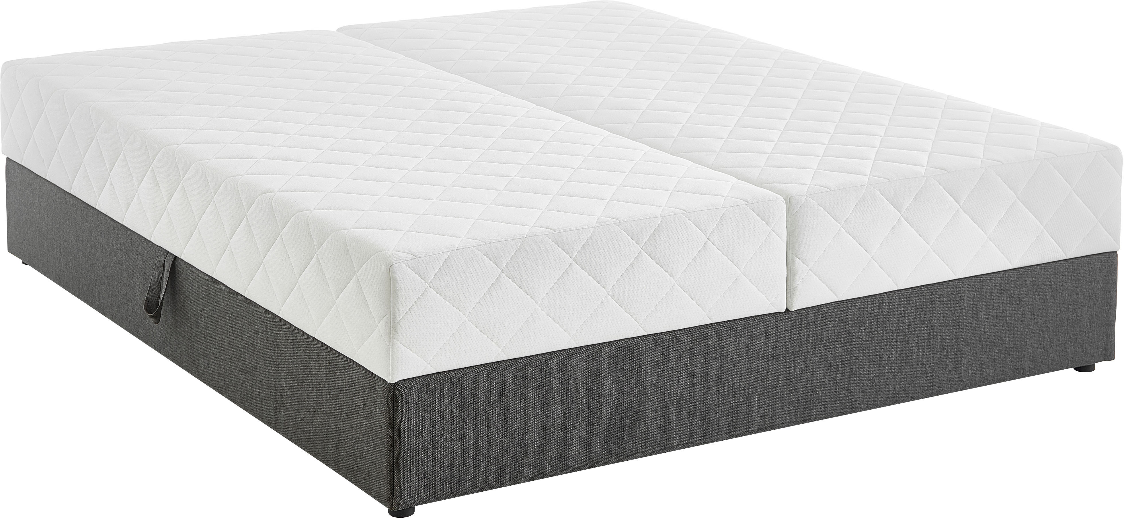 ATLANTIC home collection "BELINA" mit Taschenfederkernmatratze und geräumigem Bettkasten