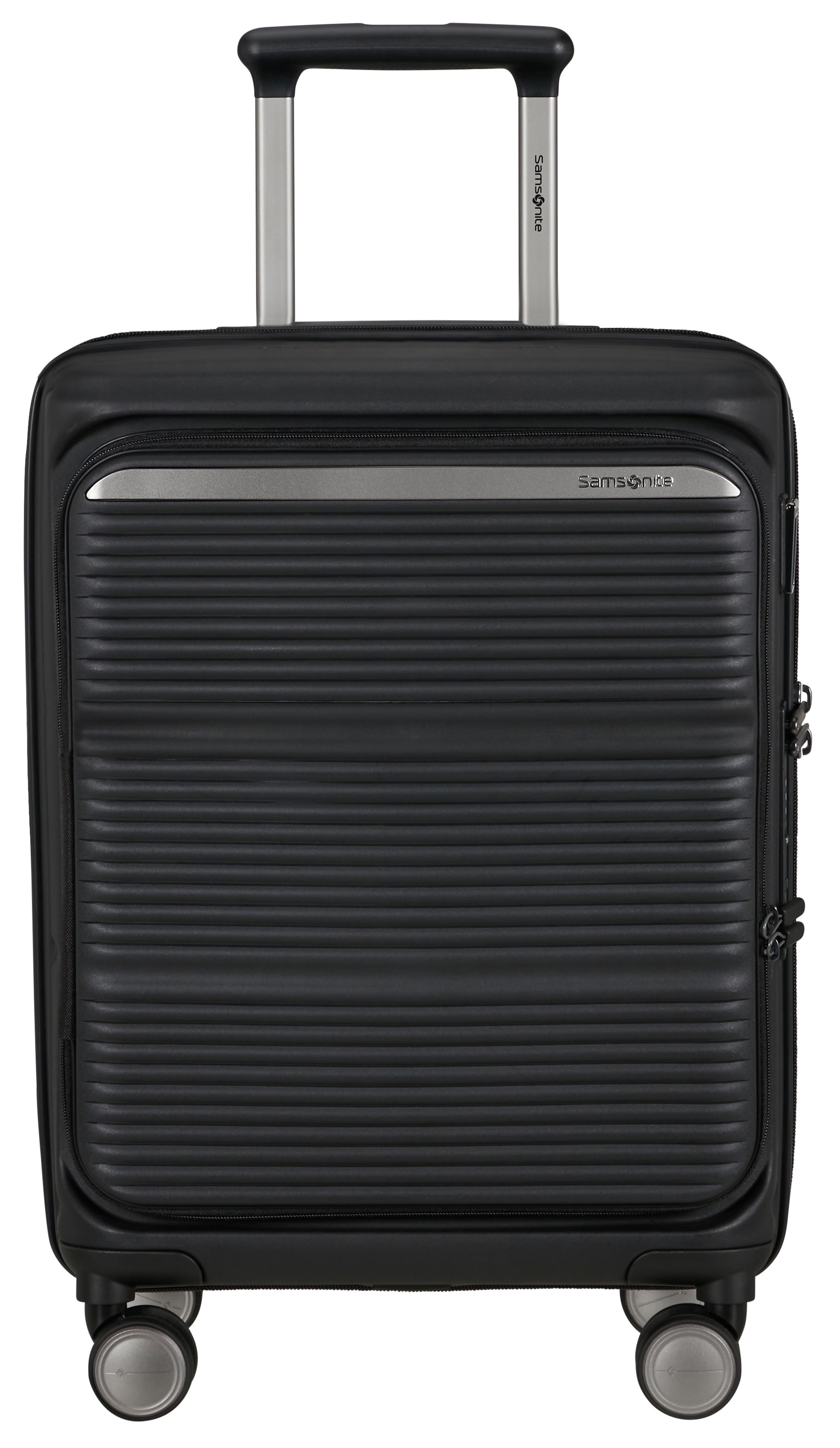 Thumbnail - Samsonite Hartschalen-Trolley "PARALUX, verschiedene Größen und Farben" 40 l 4 Rollen Reisegepäck mit Frontfach Packwürf...