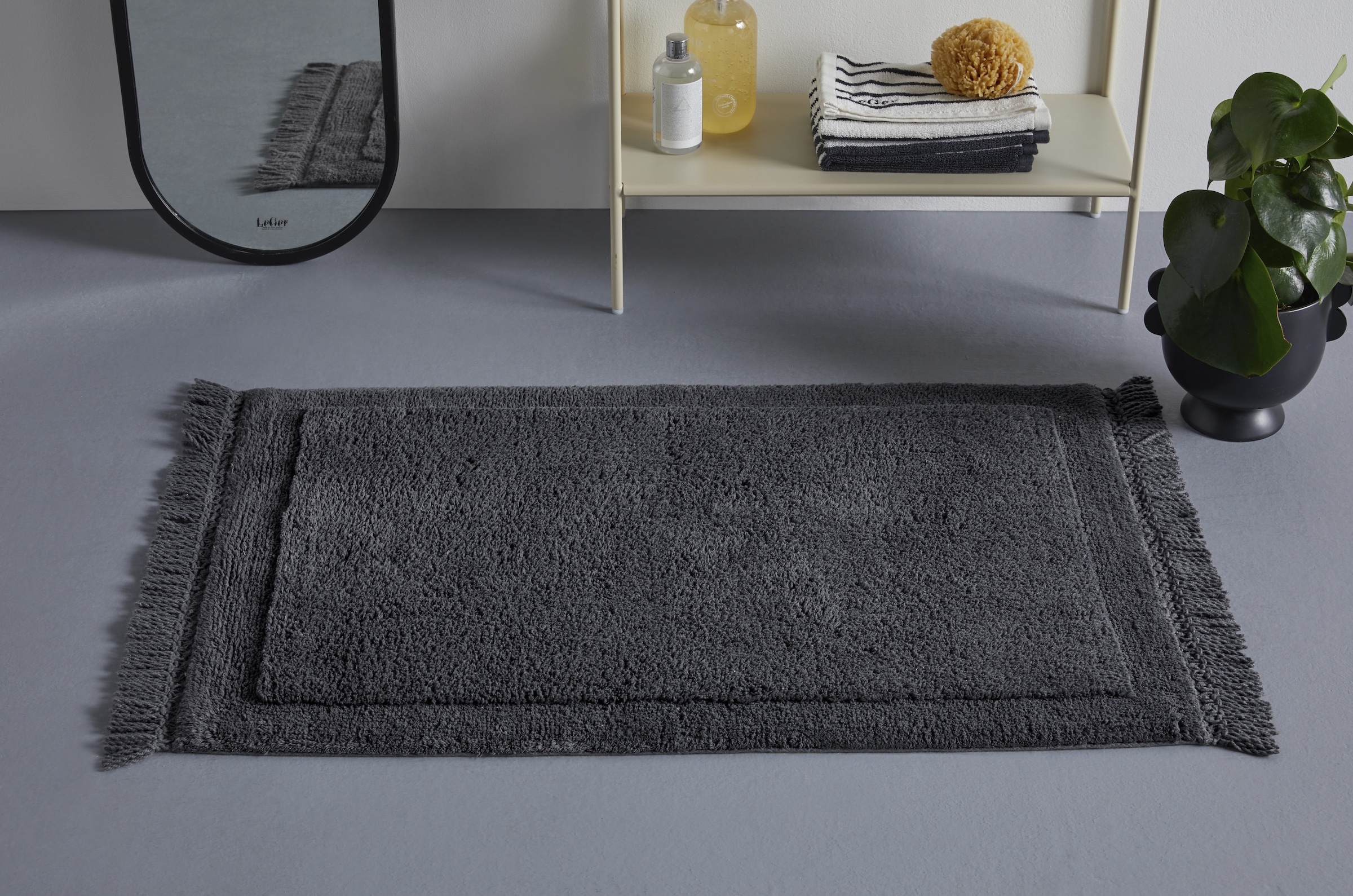 LeGer Home by Lena Gercke Badematte "Tamsin, Badvorleger, Badezimmer Teppic günstig online kaufen