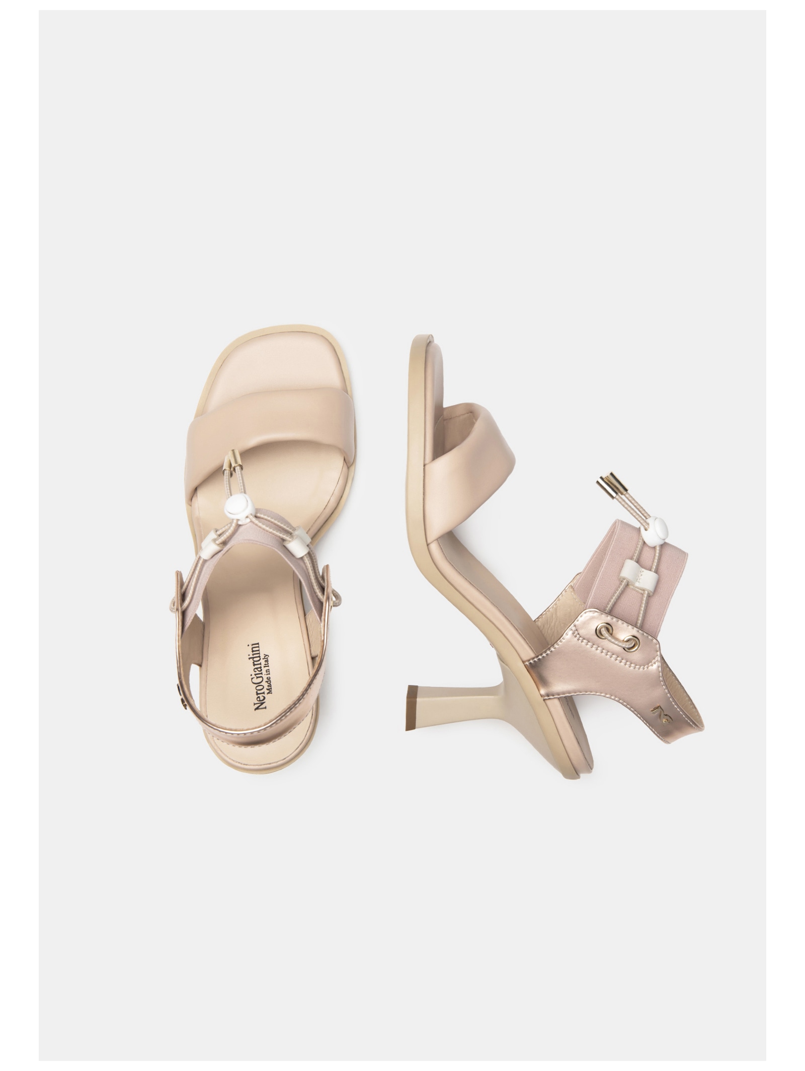 Nero Giardini High-Heel-Sandalette »Nero Giardini Sandalen Leder«