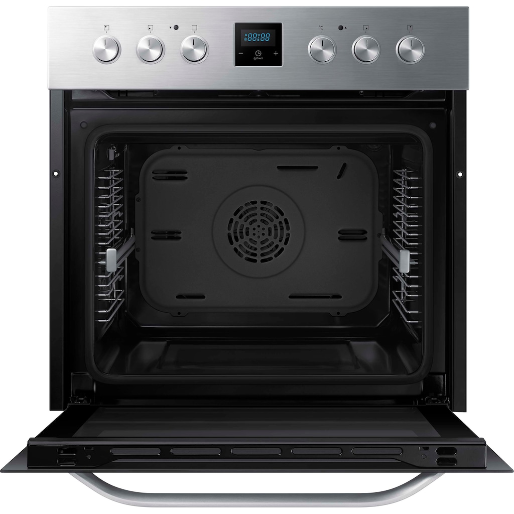 Samsung Backofen-Set »NV70N3571RS + NZ64H37075K«, NV70N3571RS/EG, mit 1-fach-Teleskopauszug, Pyrolyse-Selbstreinigung