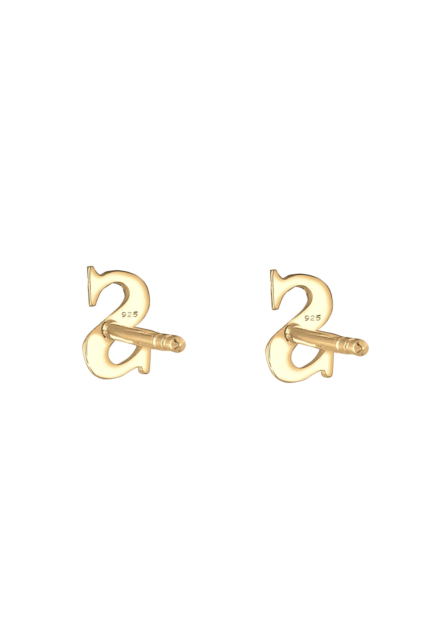 Elli Paar Ohrstecker »Ohrstecker Buchstabe S Initiale925 Sterling Silber«