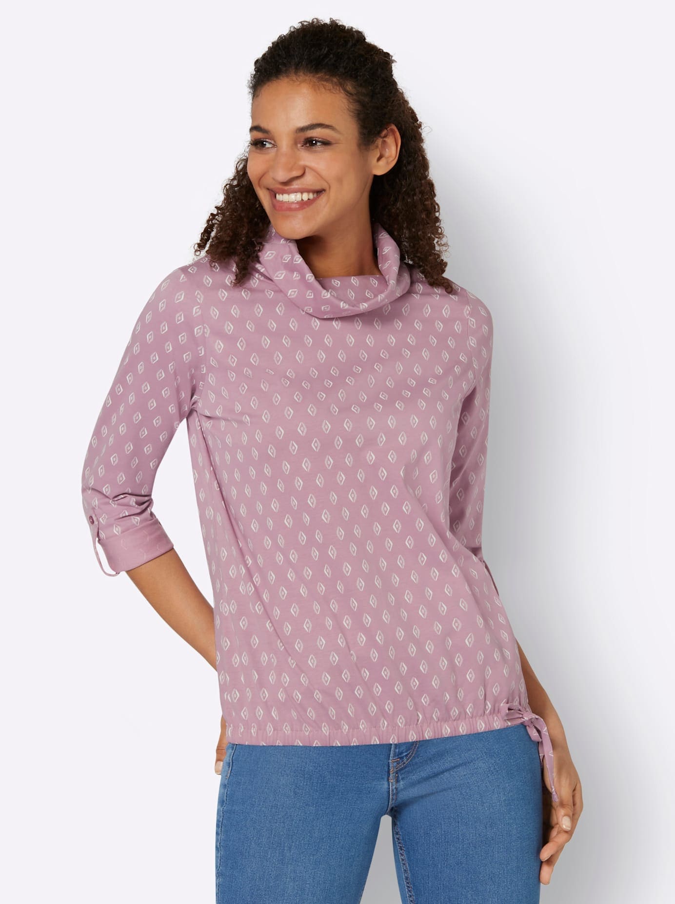 Inspirationen Rollkragenshirt "Rollkragen-Shirt", (1 tlg.) günstig online kaufen