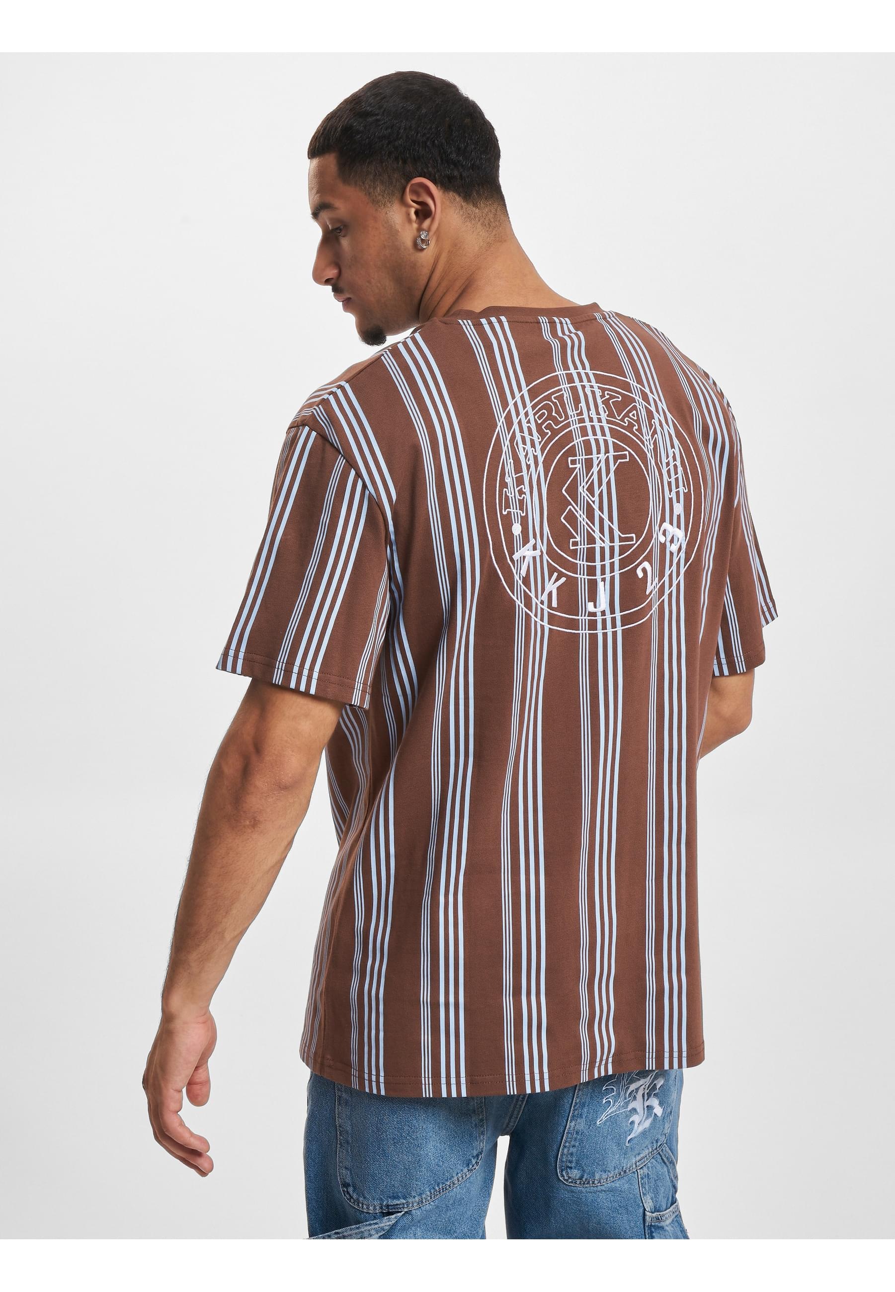 Karl Kani T-Shirt »Karl Kani Herren KM233-025-2 KK Small Signature Striped Tee«, (1 tlg.)