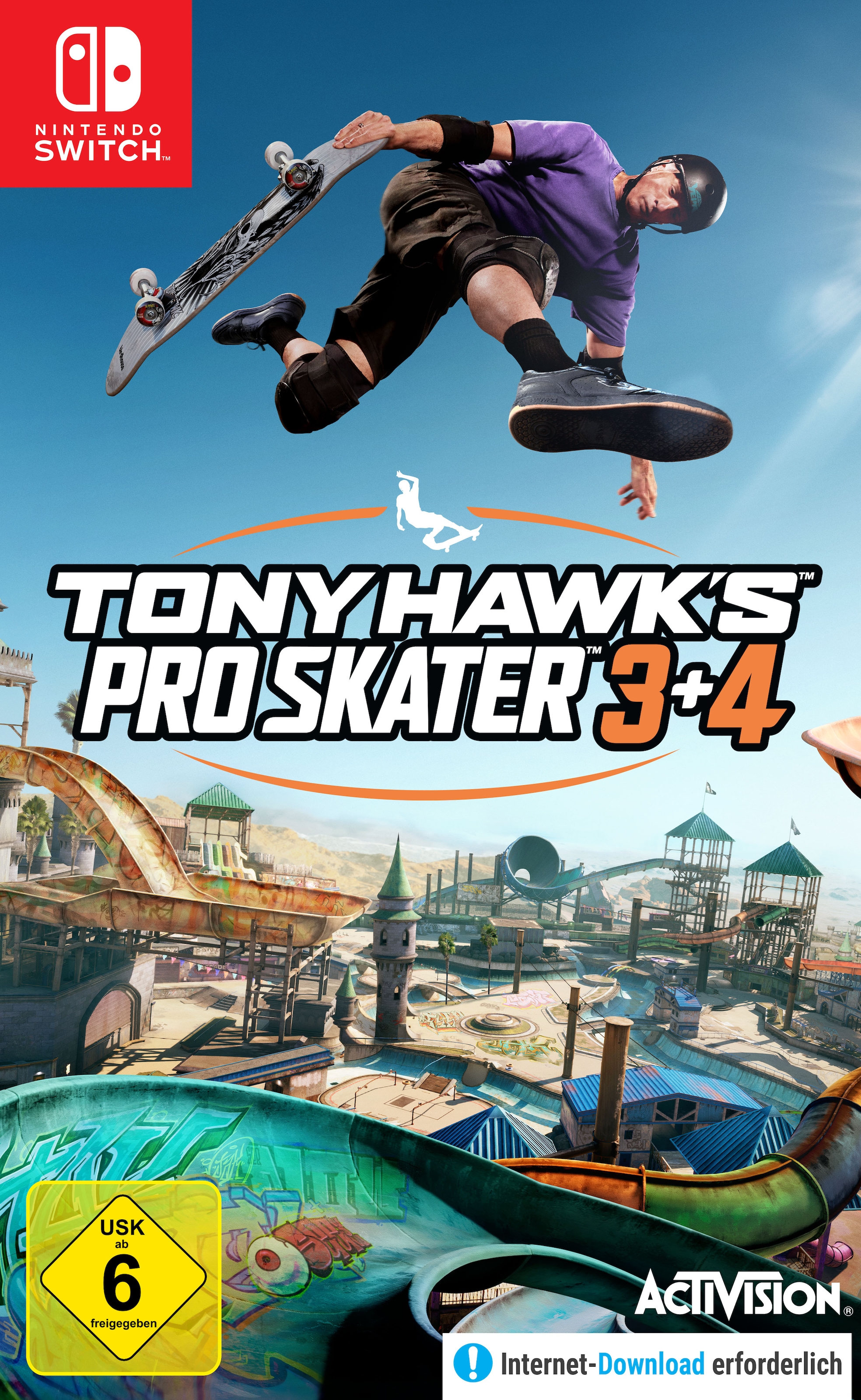 ACTIVISION BLIZZARD Spielesoftware »Tony Hawk's Pro Skater 3+4«, Nintendo Switch
