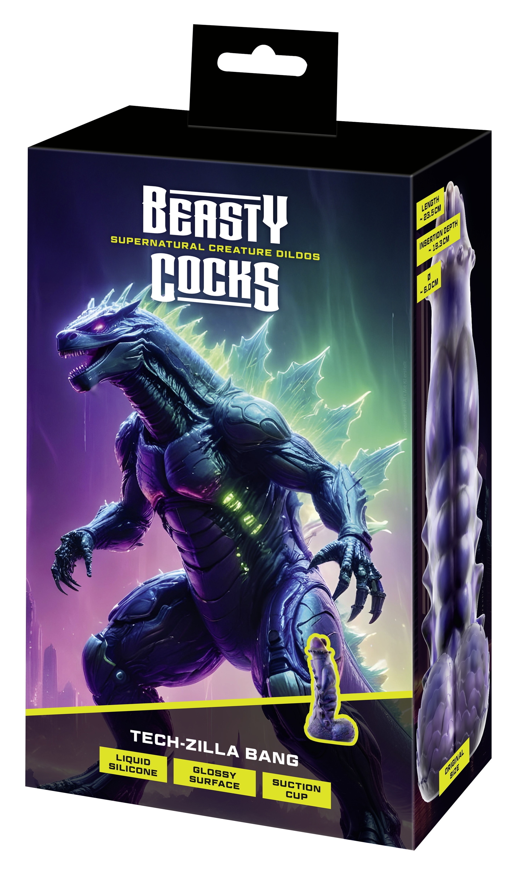 You2Toys Dildo »Dildo Tech-Zilla Bang«
