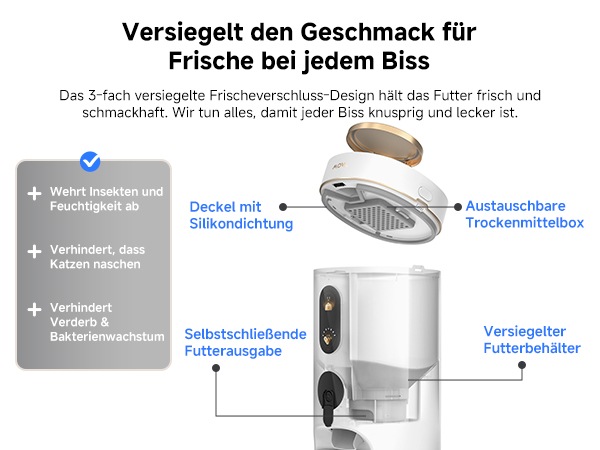 Mova Futterautomat »NutriPal 10 Ultra«