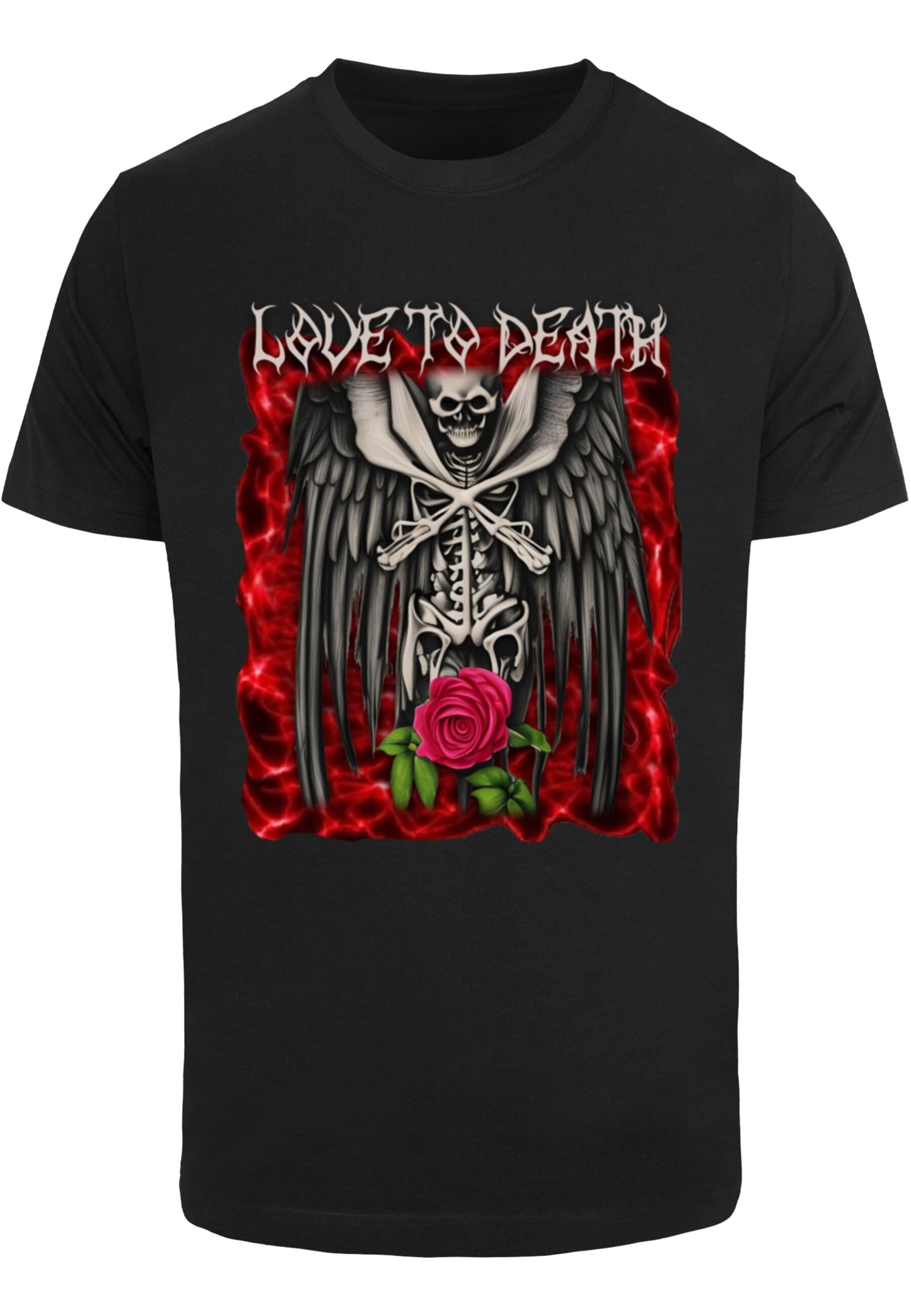 MisterTee T-Shirt "MisterTee Love To Death Tee" 1 Stk. tlg. günstig online kaufen
