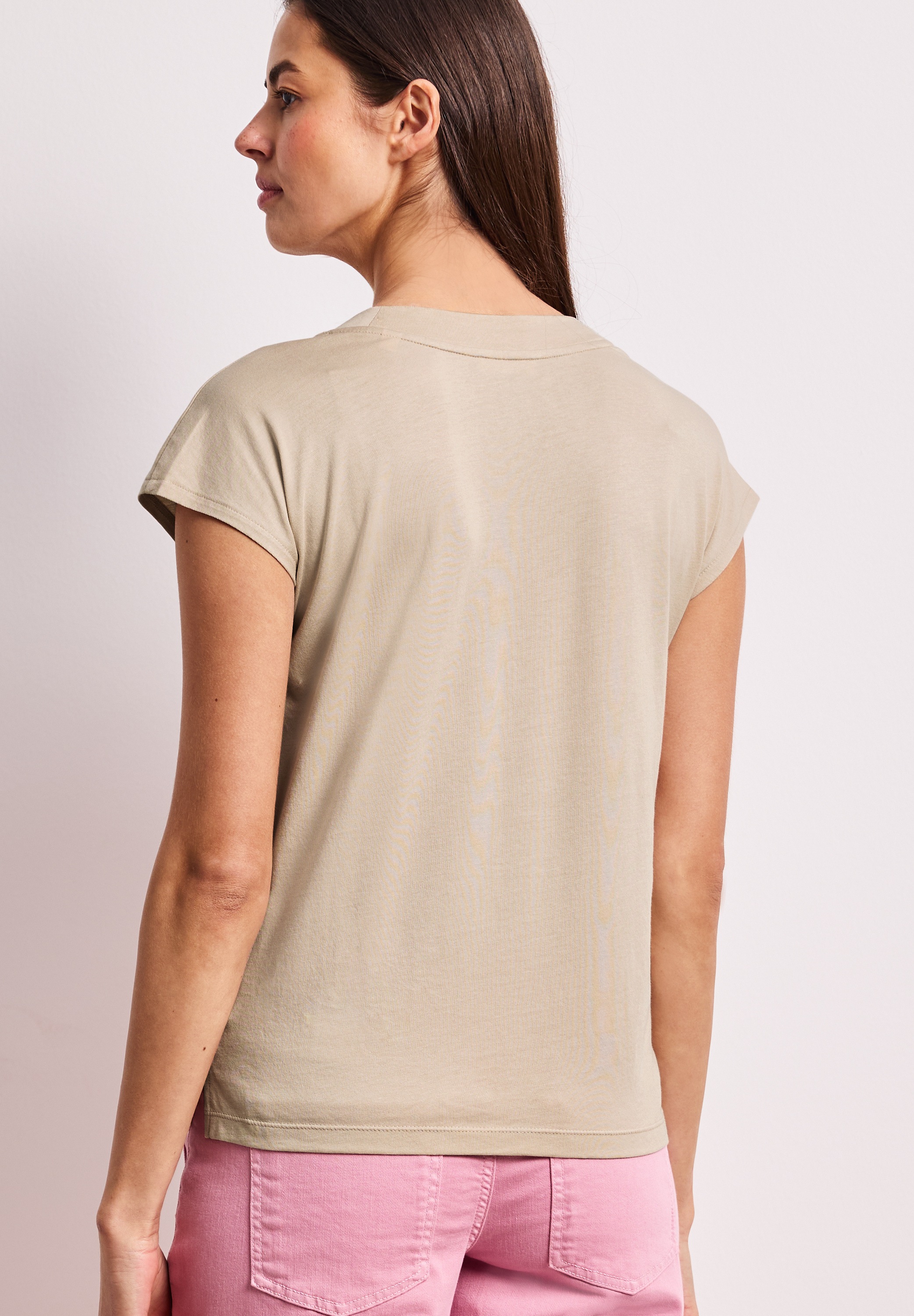 STREET ONE V-Shirt mit V-Ausschnitt
