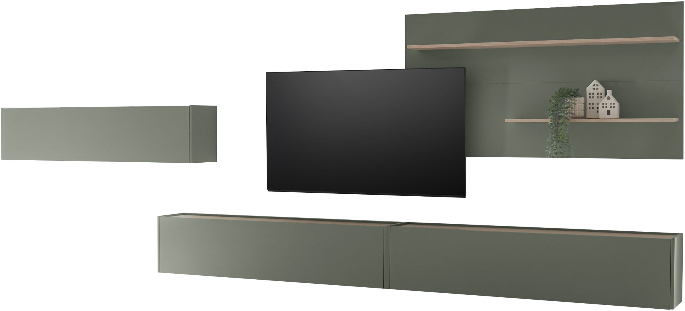 INOSIGN Wohnwand "City/Giron, moderne Anbauwand, Komplettset in vielen Farb günstig online kaufen