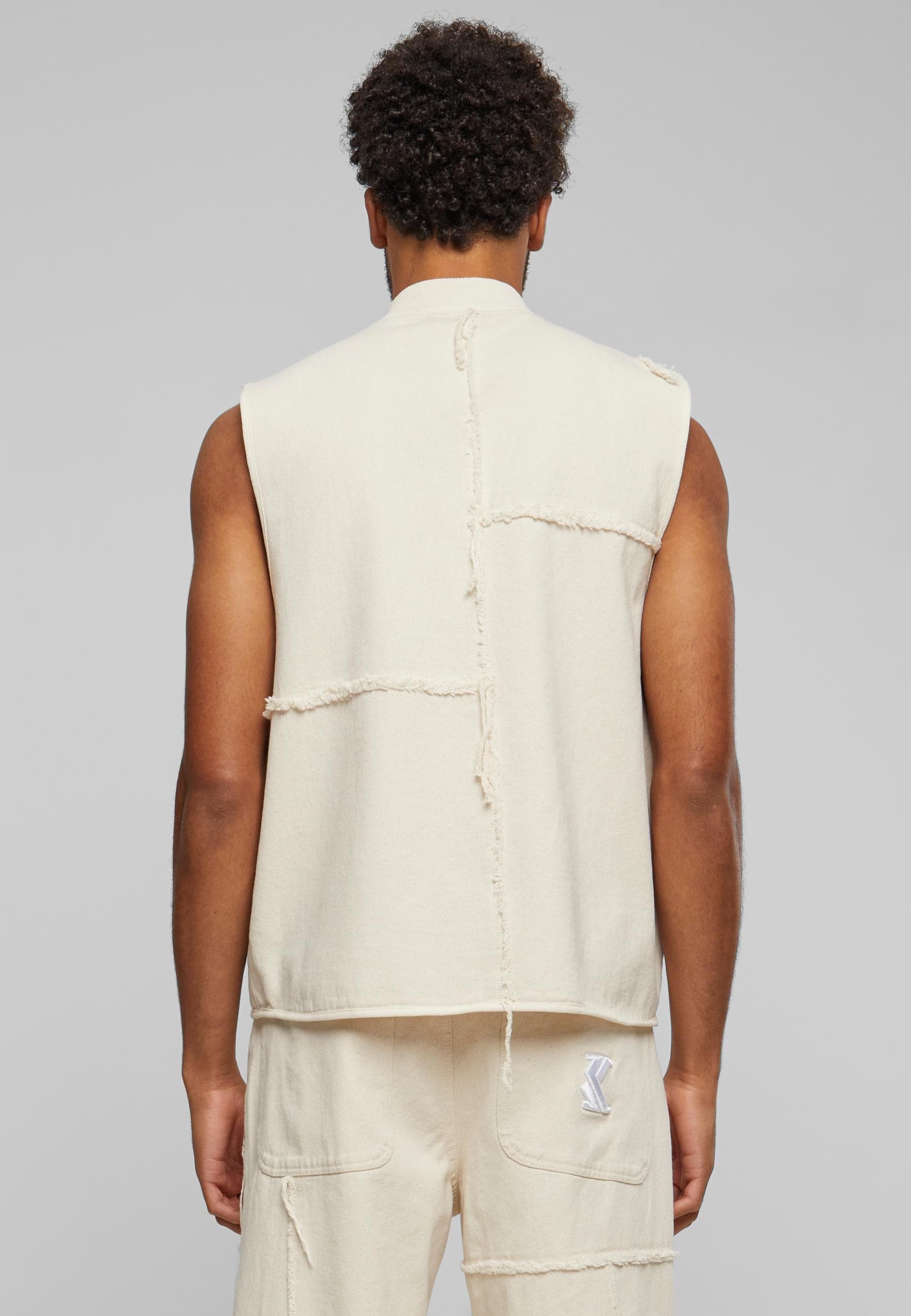 Karl Kani Steppweste »Karl Kani Herren KM241-011-1 Karl Kani Retro Patchwork Vest«, (1 tlg.)