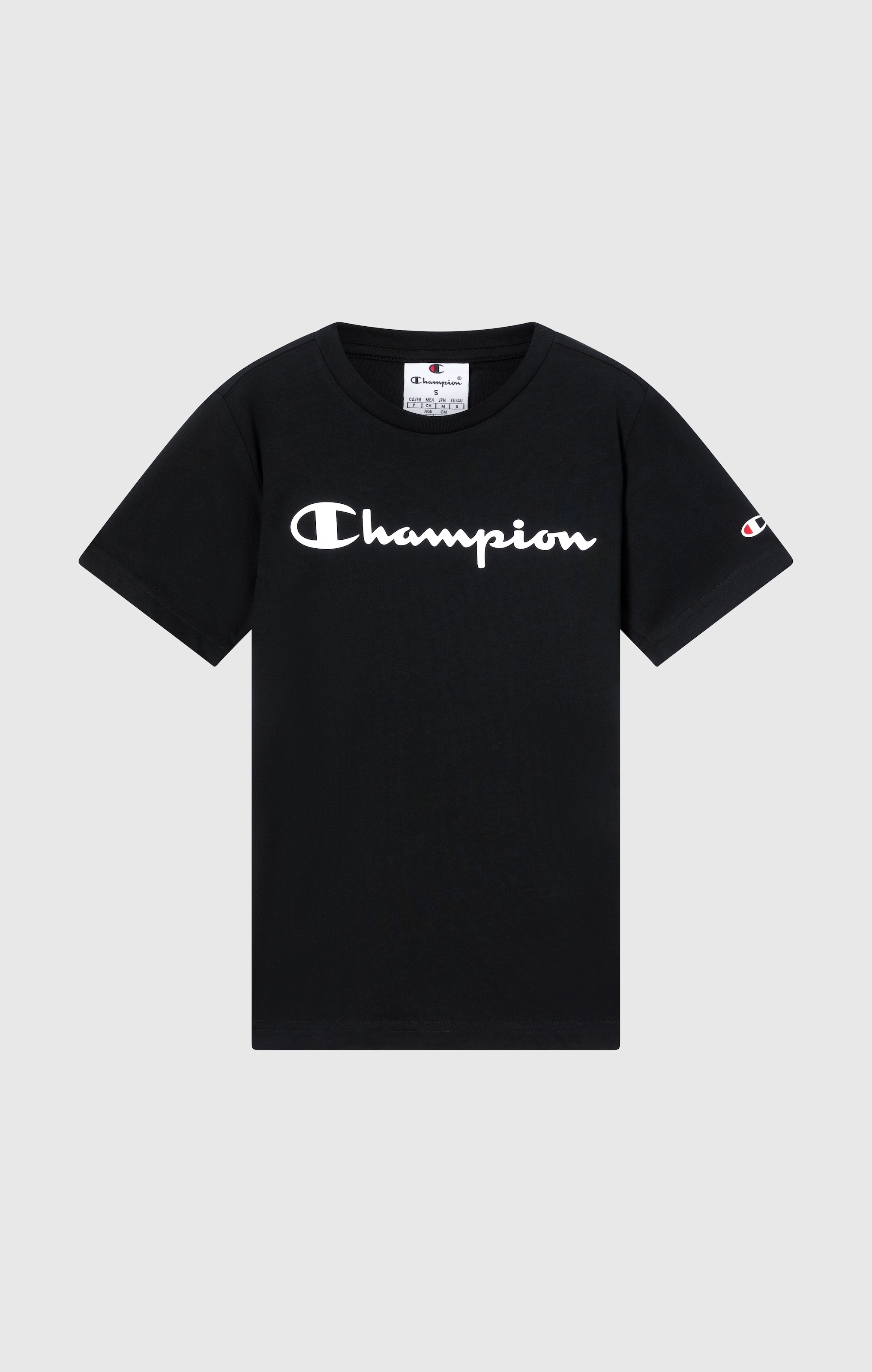Champion T-Shirt »SPORTWEAR T-SHIRT Standard Fit« 1 tlg. sportlicher Stil, Kurzarm, für Kinder, aus Baumwolle