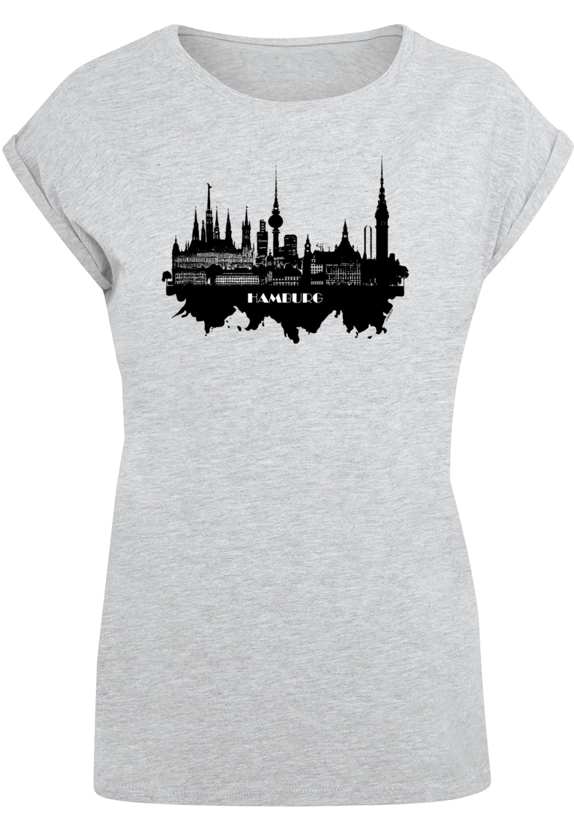 | Print Hamburg skyline«, T-Shirt Collection - F4NT4STIC BAUR »Cities kaufen