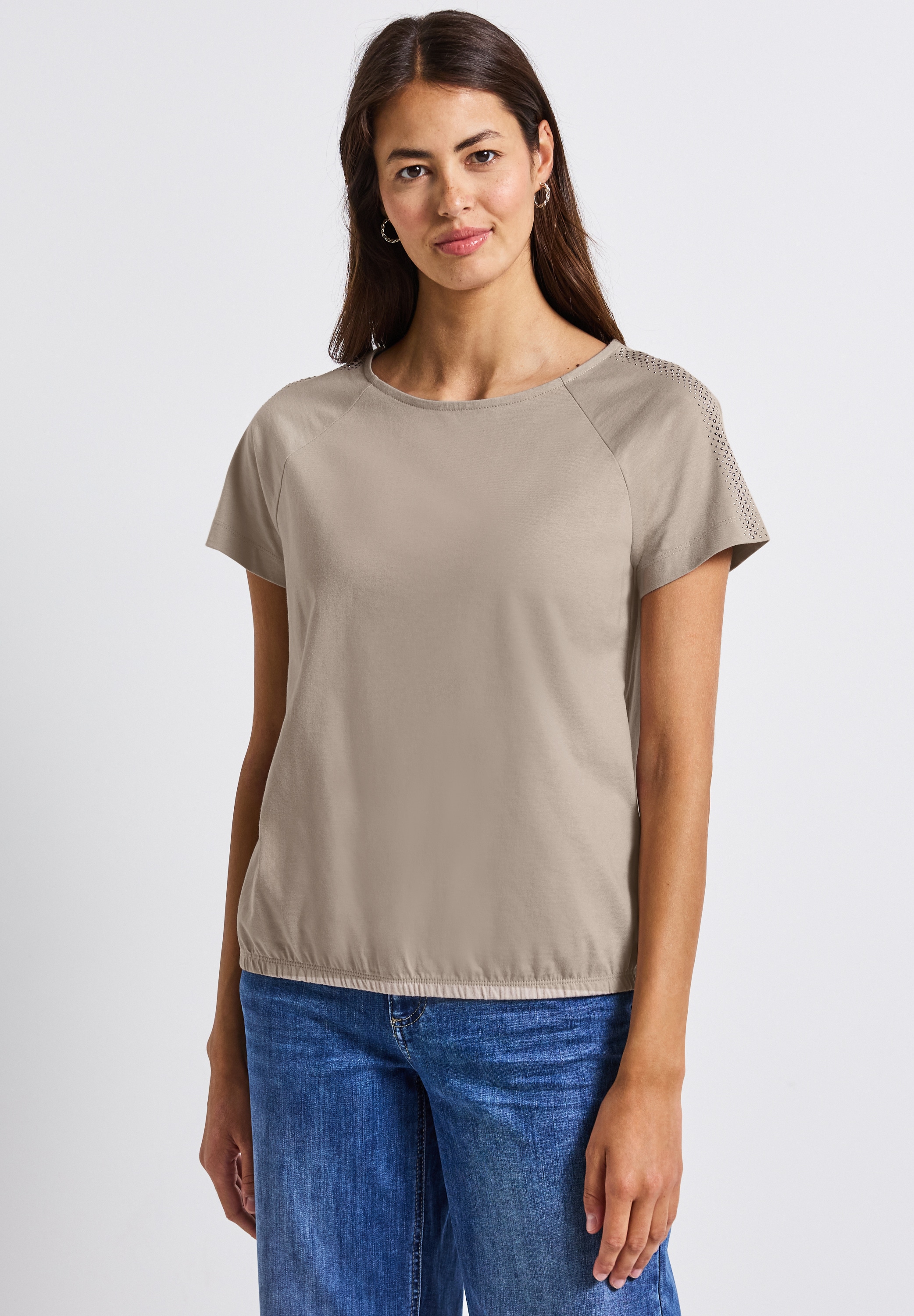 STREET ONE T-Shirt, aus reiner Baumwolle günstig online kaufen