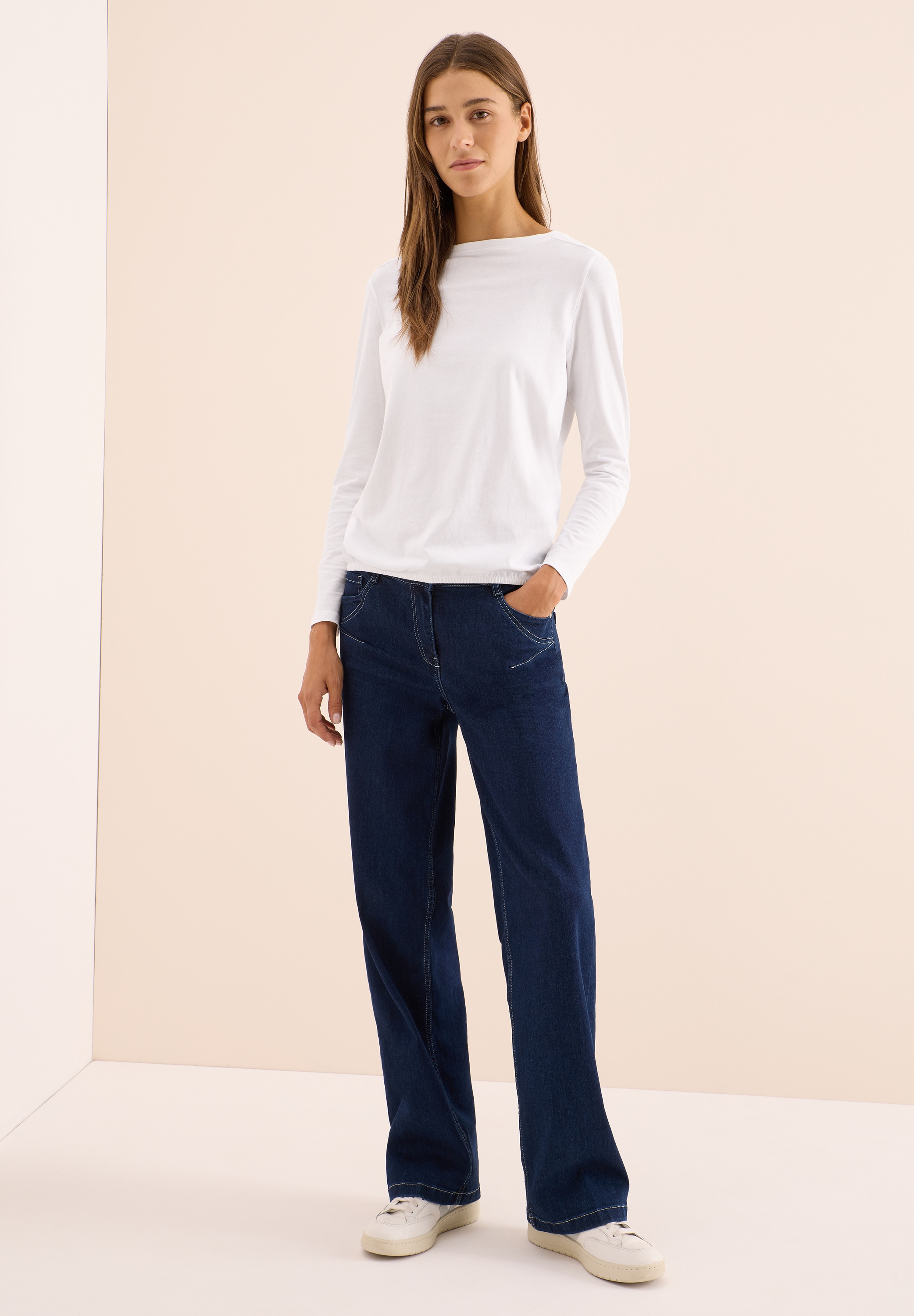 Cecil Langarmshirt, aus reiner Baumwolle
