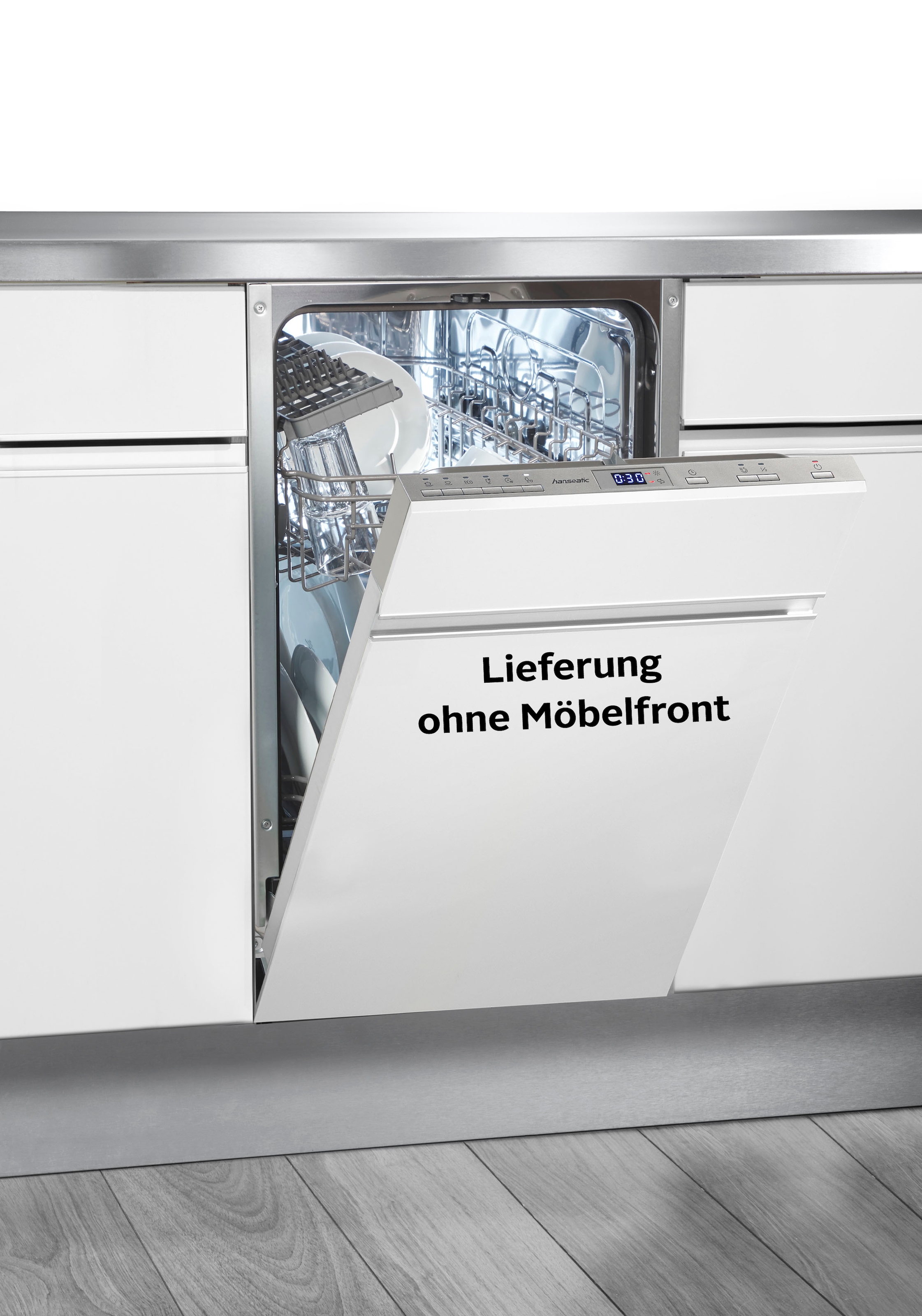 Hanseatic vollintegrierbarer Geschirrspüler "HGVI4582E107714IS" 10 Maßgedec günstig online kaufen