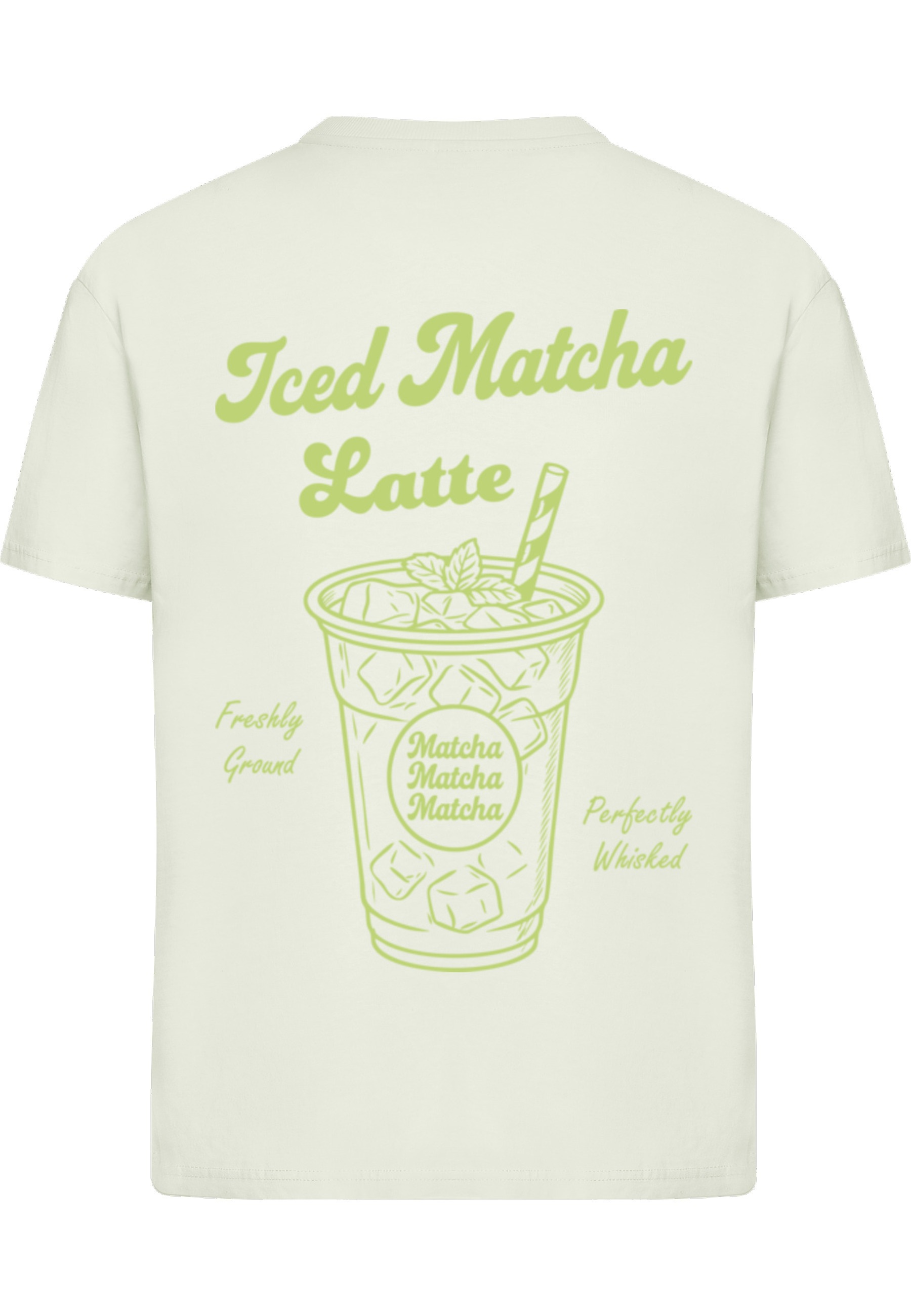Merchcode T-Shirt "Merchcode Ladies Iced Matcha Latte Tee" 1 Stk. günstig online kaufen