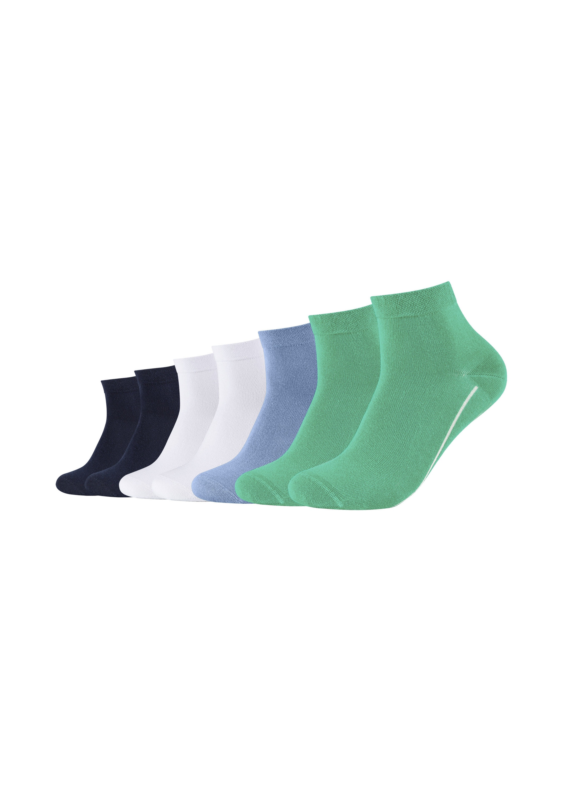 Camano Kurzsocken, (7er Pack), mit hohem Baumwollanteil günstig online kaufen