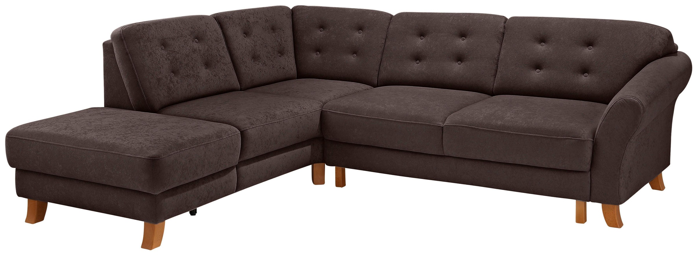 Home affaire Ecksofa »Trondheim L-Form«, mit Federkern