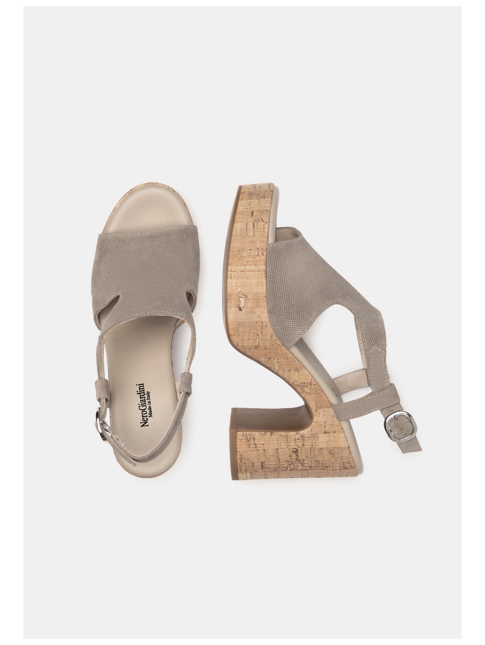Nero Giardini High-Heel-Pumps »Nero Giardini Sandalen Veloursleder«