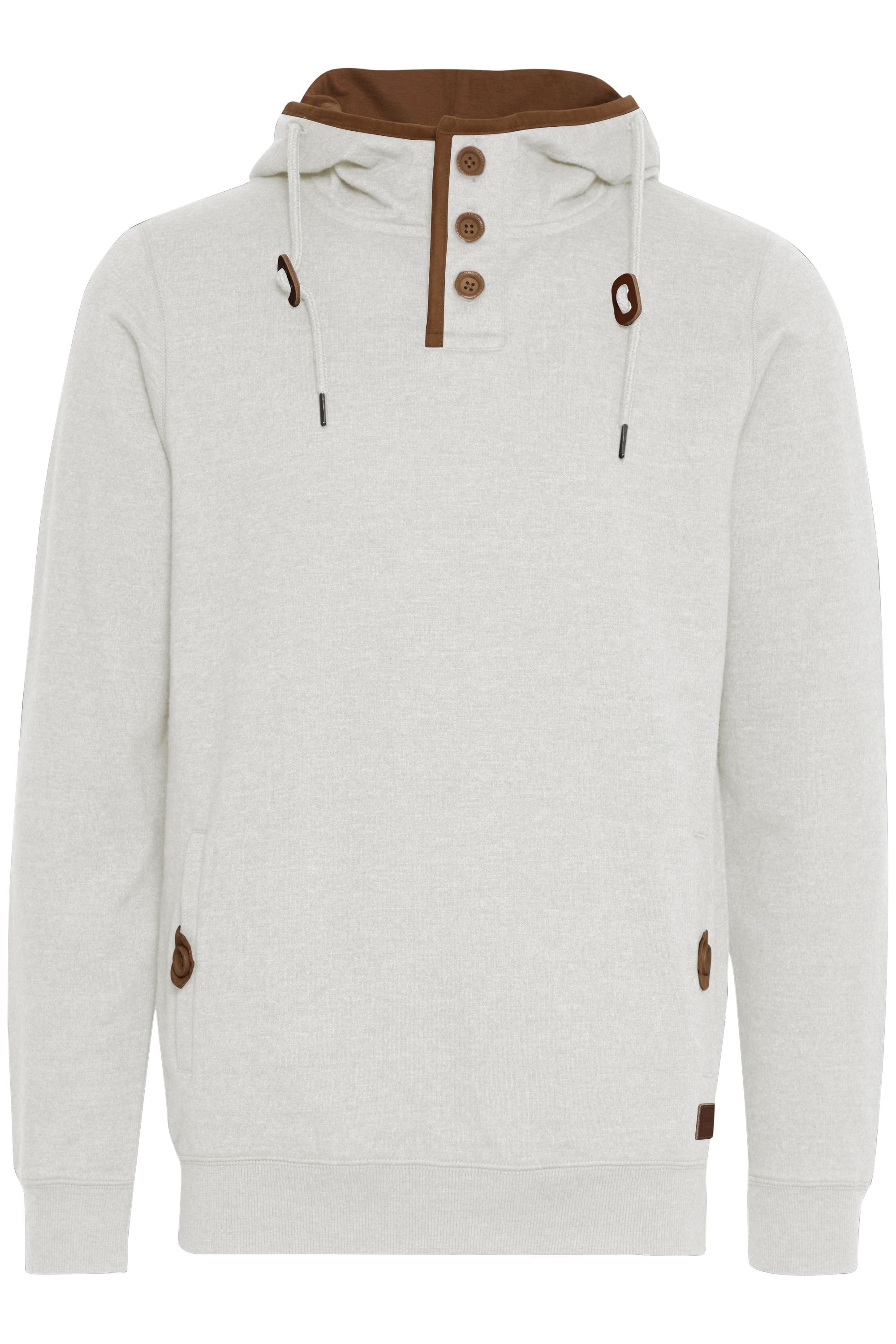 Blend Kapuzenpullover "BHAlexo" Kapuzenpullover mit Knopfverschluss am Krag günstig online kaufen