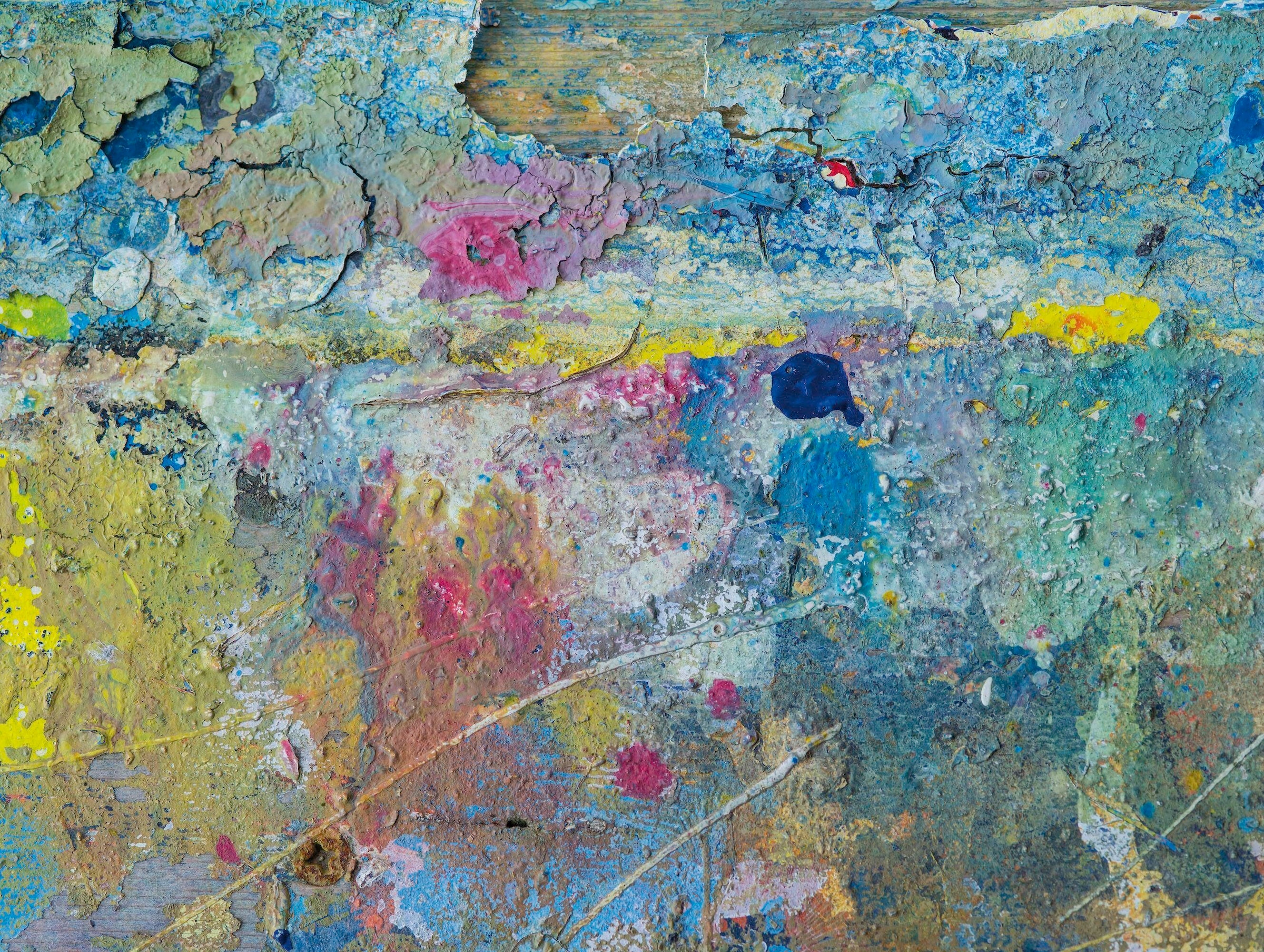 Rasch Fototapete "Young Artists" Steinoptik gemustert glatt