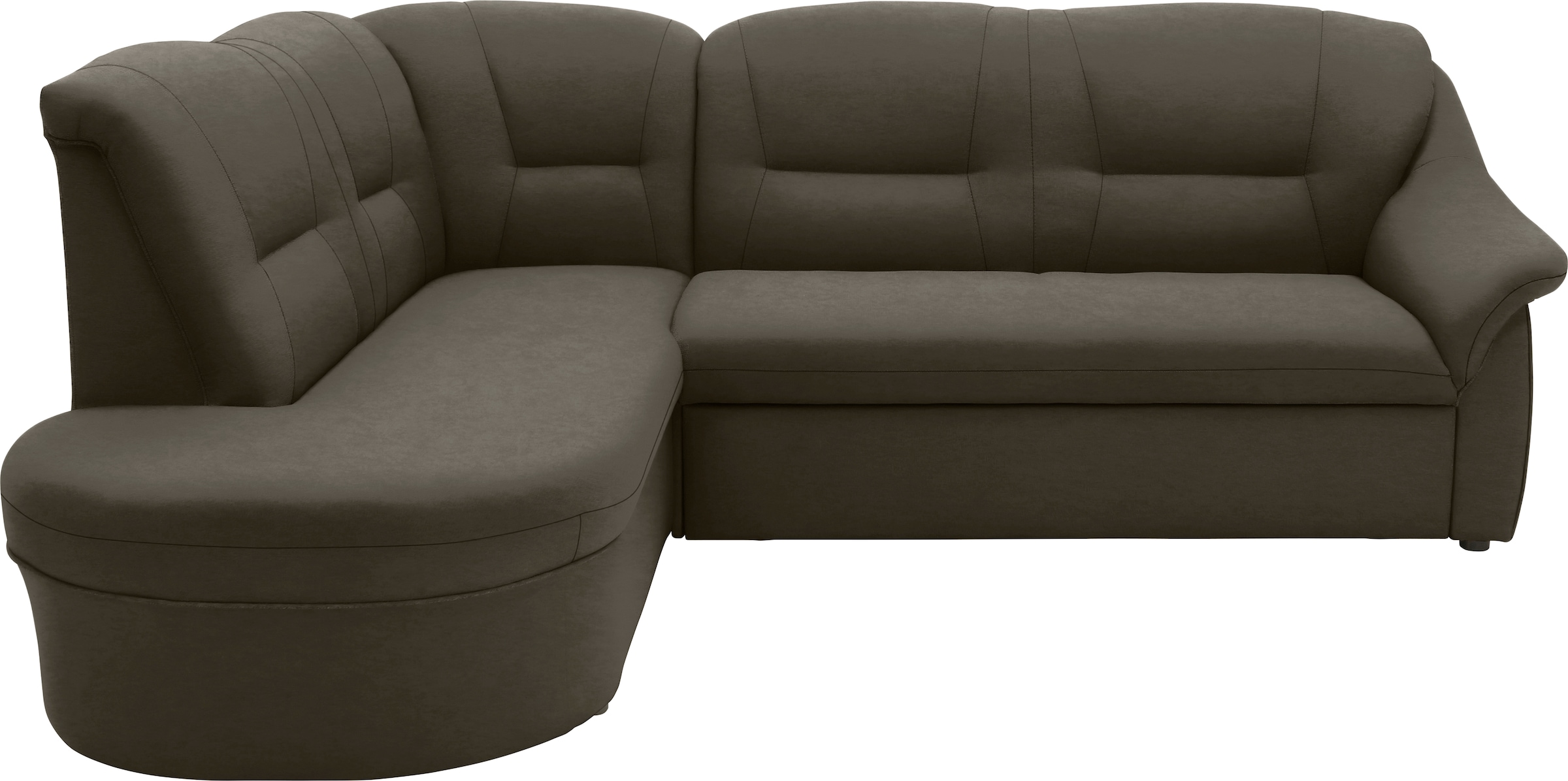 DOMO collection Ecksofa "Faenza für kleine Räume, Stellmaße 232,176cm, komf günstig online kaufen