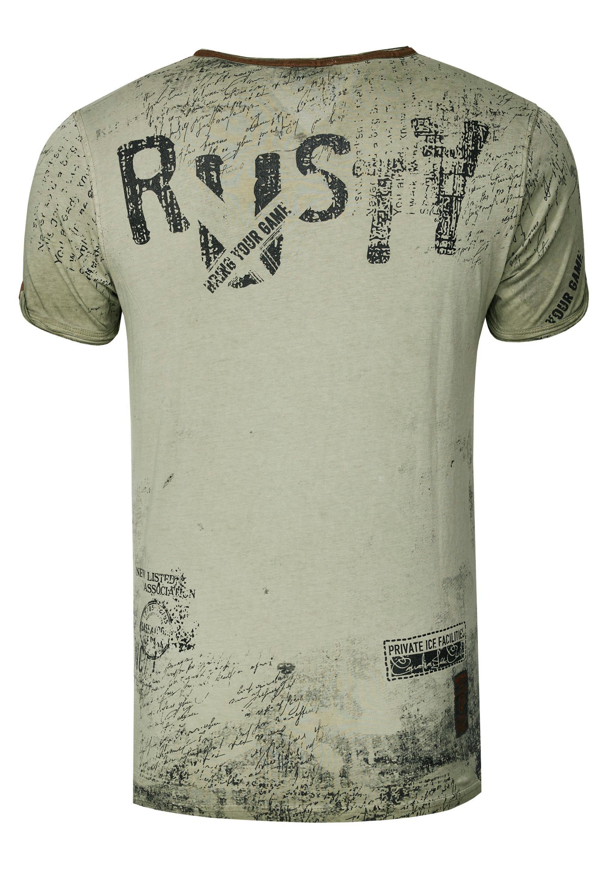 Rusty Neal T-Shirt, im Used-Look