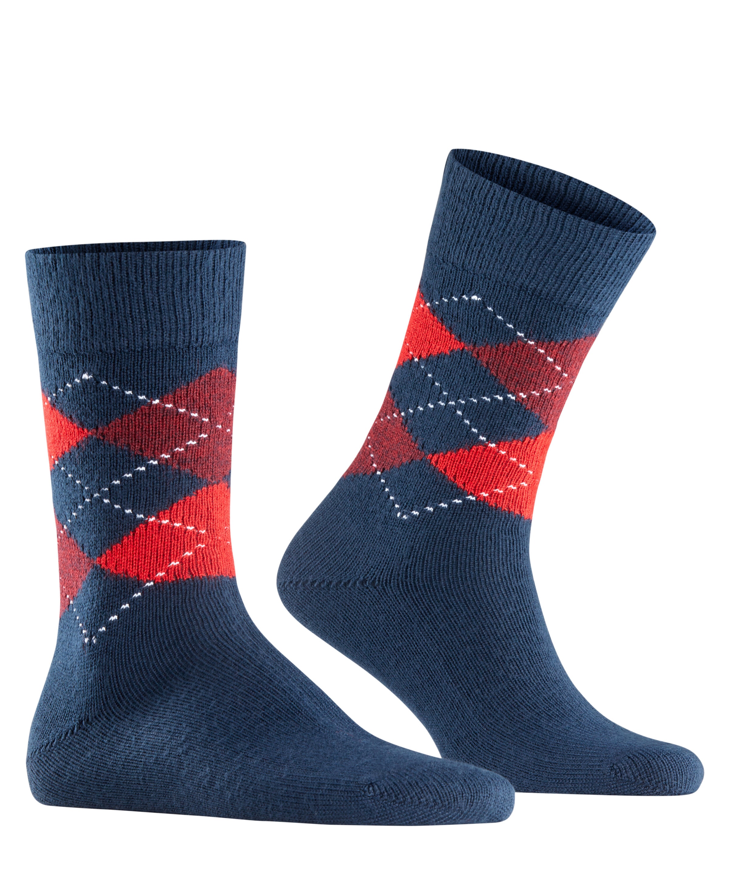 Burlington Socken »Preston« mit Raute; verstärkt, hochwertig, kariert
