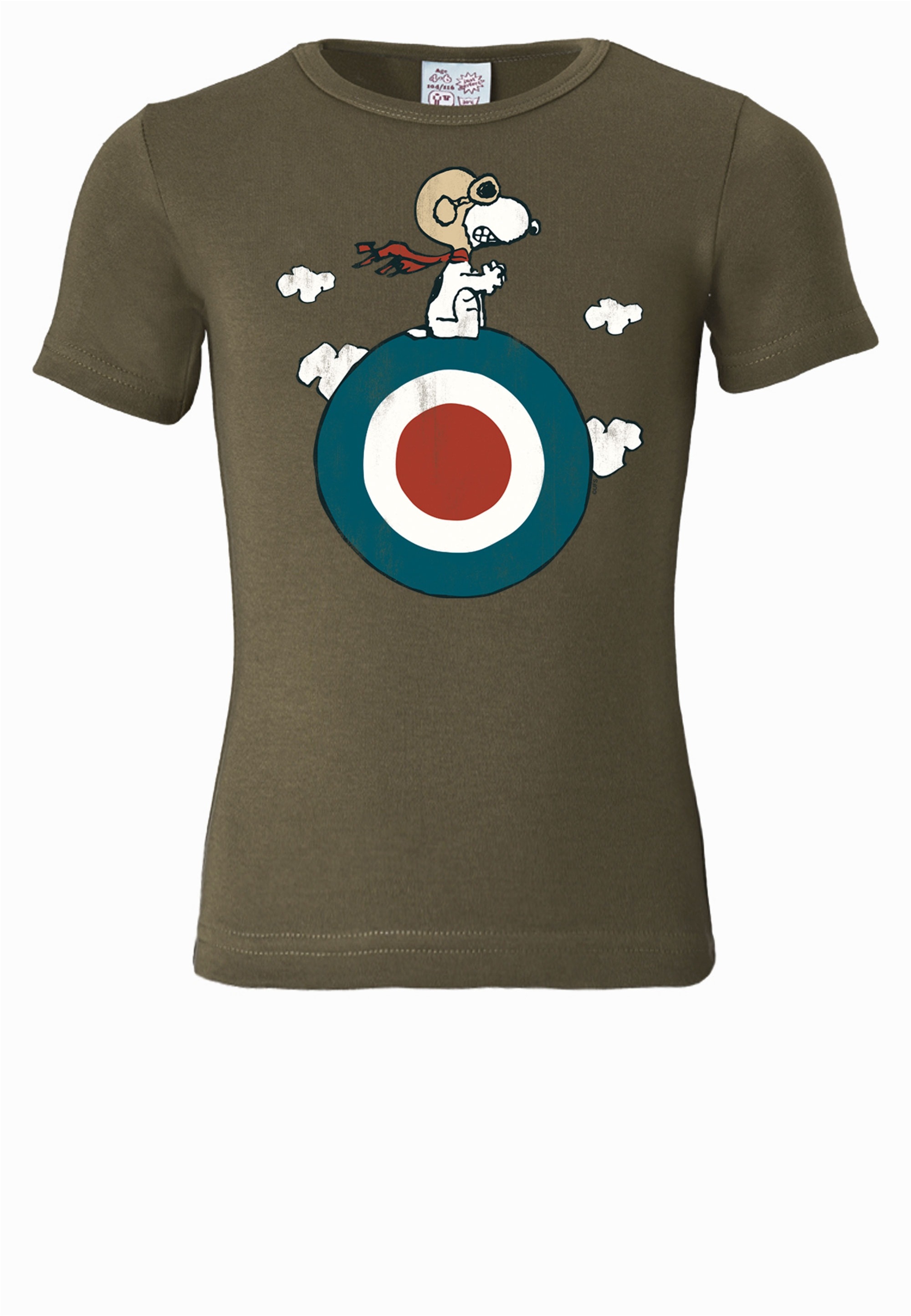 Thumbnail - LOGOSHIRT T-Shirt "Snoopy - Target" mit lizenziertem Originaldesign