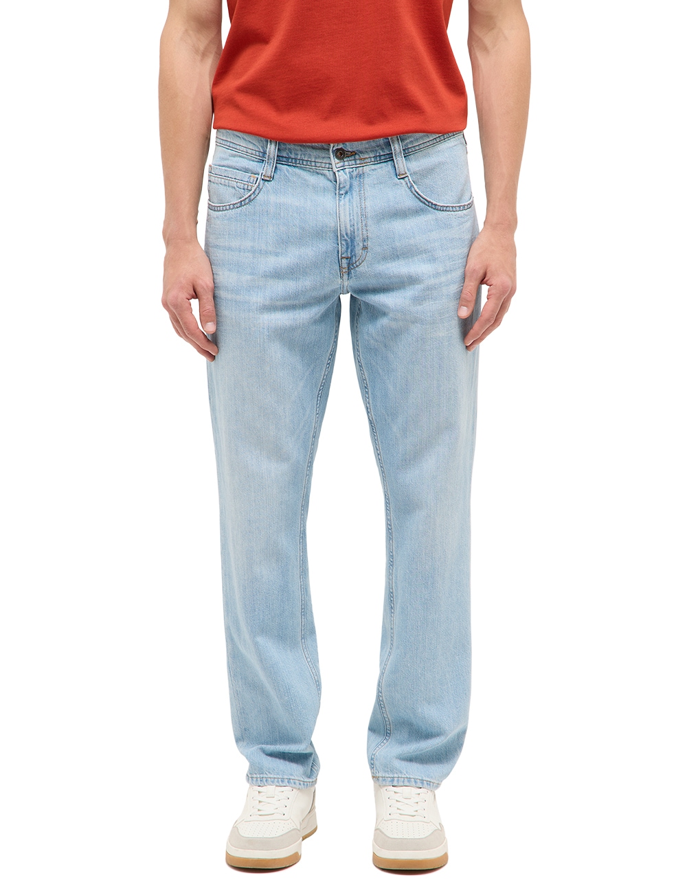 MUSTANG Straight-Jeans "Herren Style Denver Straight Linen" günstig online kaufen