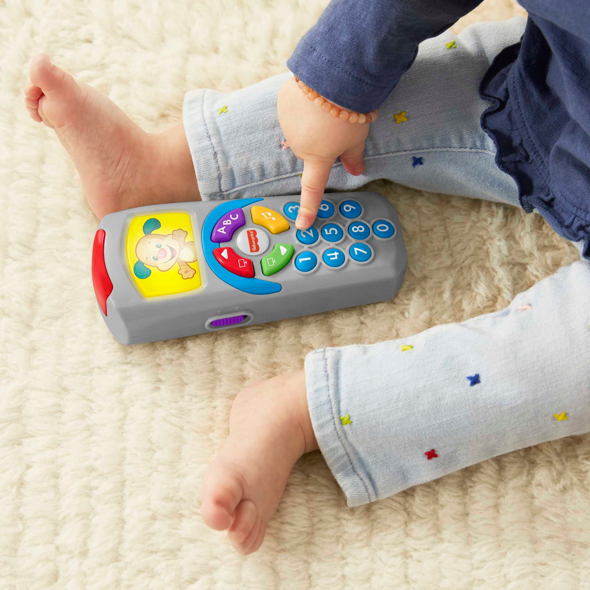 Fisher-Price® Lernspielzeug »Lernspaß Hündchen-Fernbedienung«, mit Musik und Lichtern