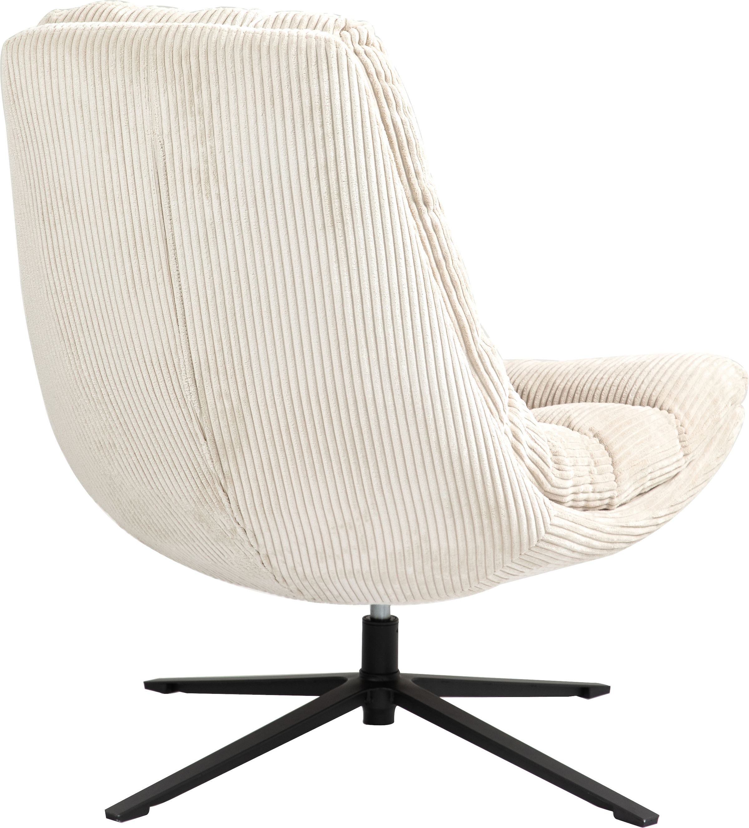 Duo Collection Relaxsessel »Porto«, 360° drehbar, doppelte Polsterung, mit Hocker, bis 115 kg belastbar