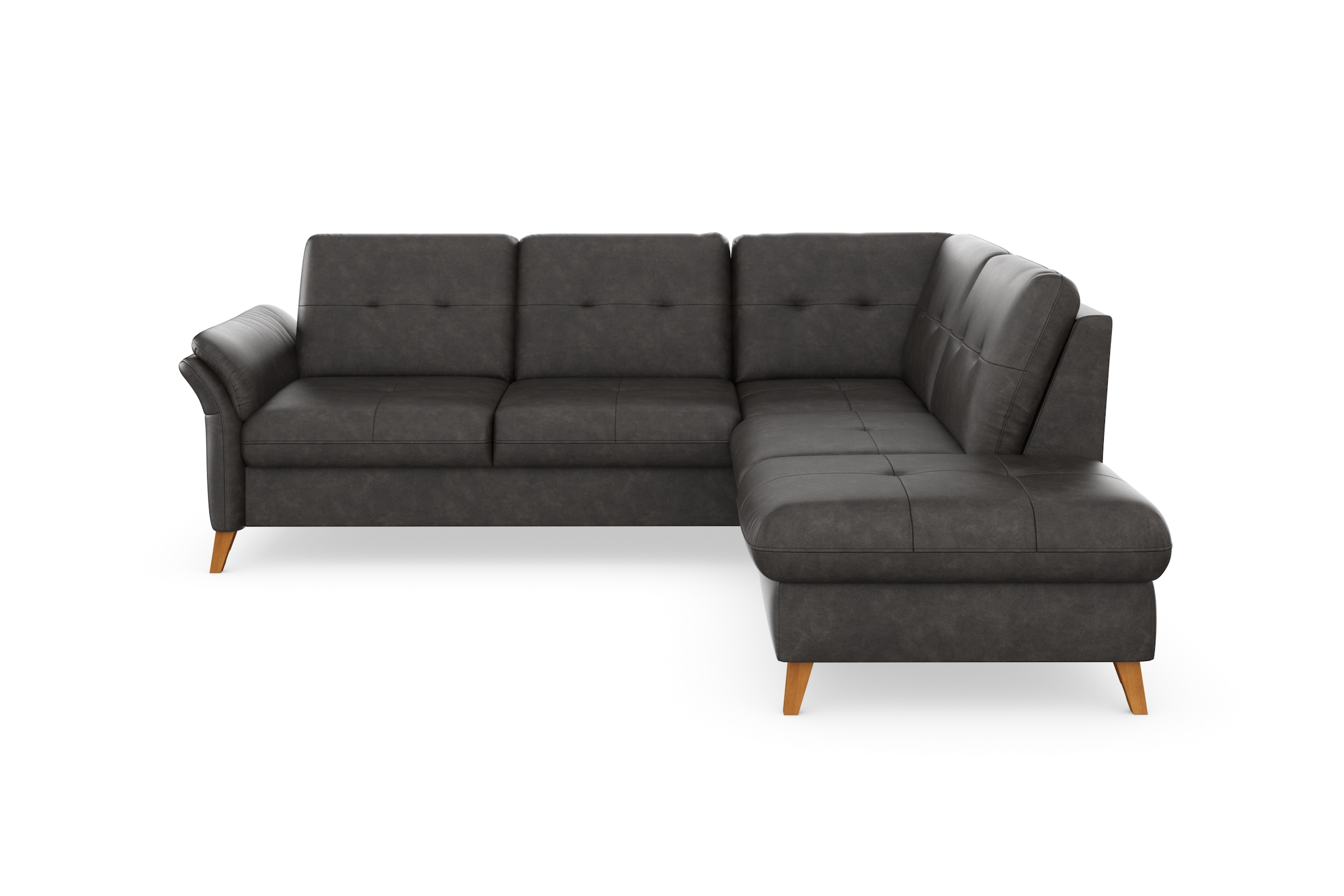 sit&more Ecksofa »Göteborg« inkl. Sitztiefenverstellung, wahlweise mit Bettfunktion & Bettkasten