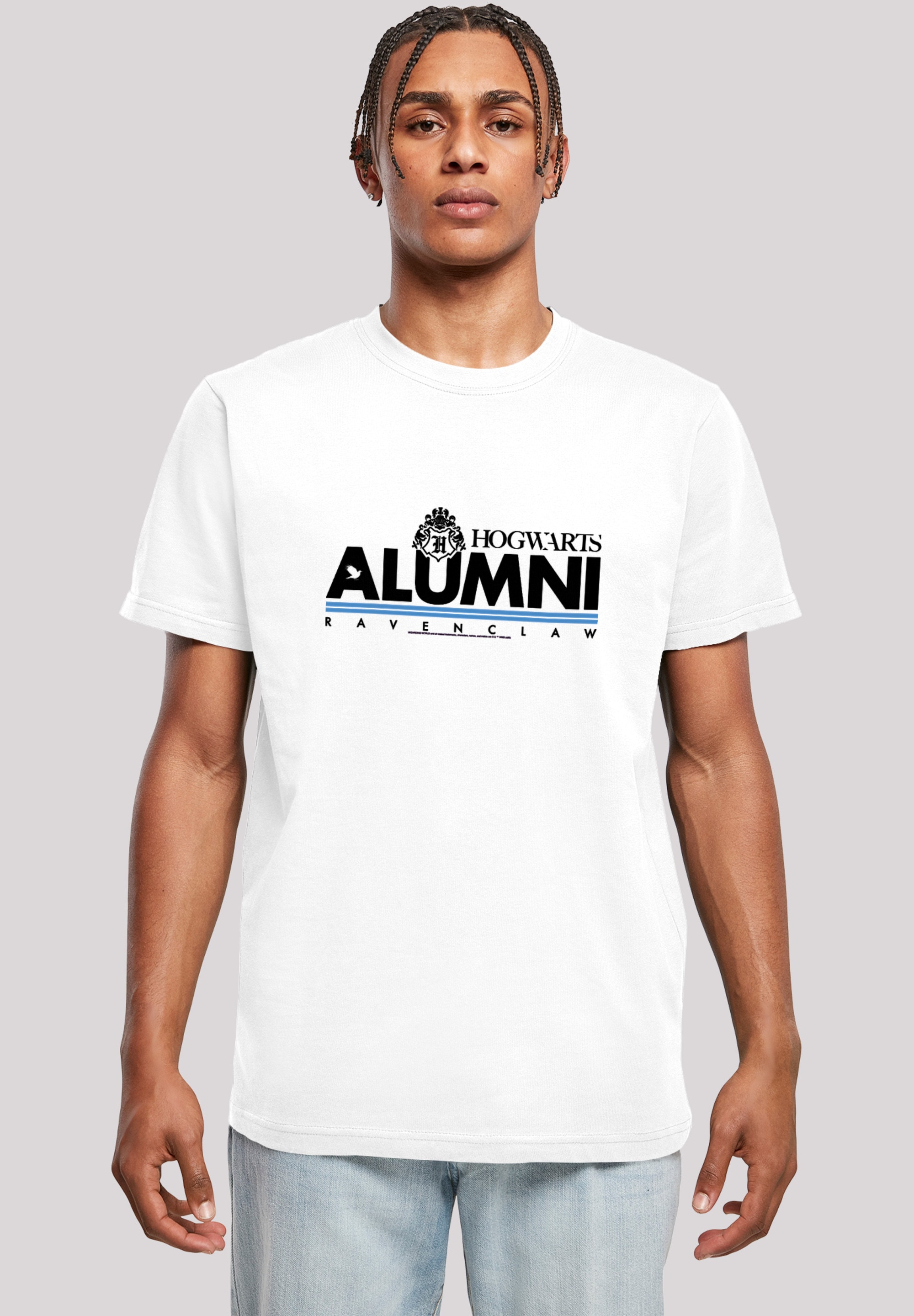 F4NT4STIC T-Shirt »Harry Potter Hogwarts Alumni Ravenclaw«, Herren,Premium Merch,Regular-Fit,Basic,Bedruckt