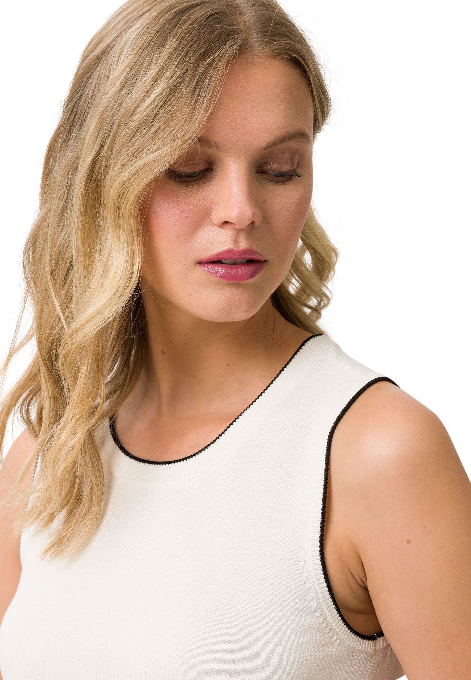 Zero Midikleid »zero Midikleid mit Plisseerock«, Falten