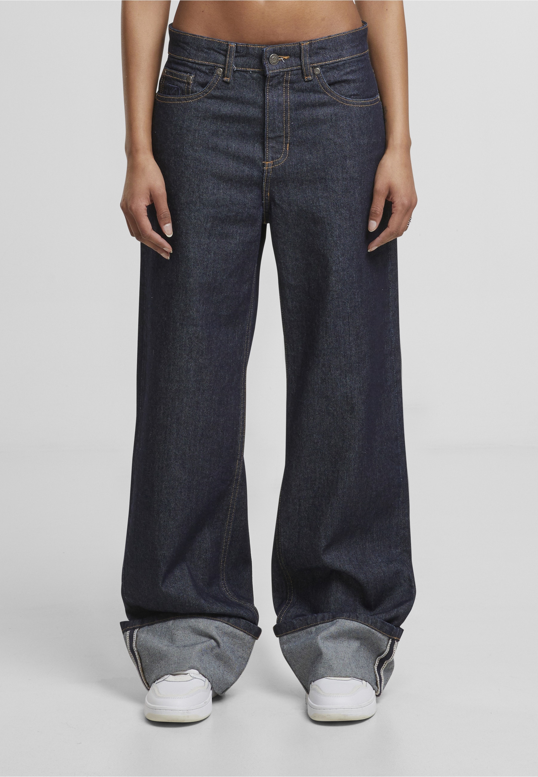 Karl Kani Bequeme Jeans »Karl Kani Signature Rinsed Straight Leg Denim Pants«