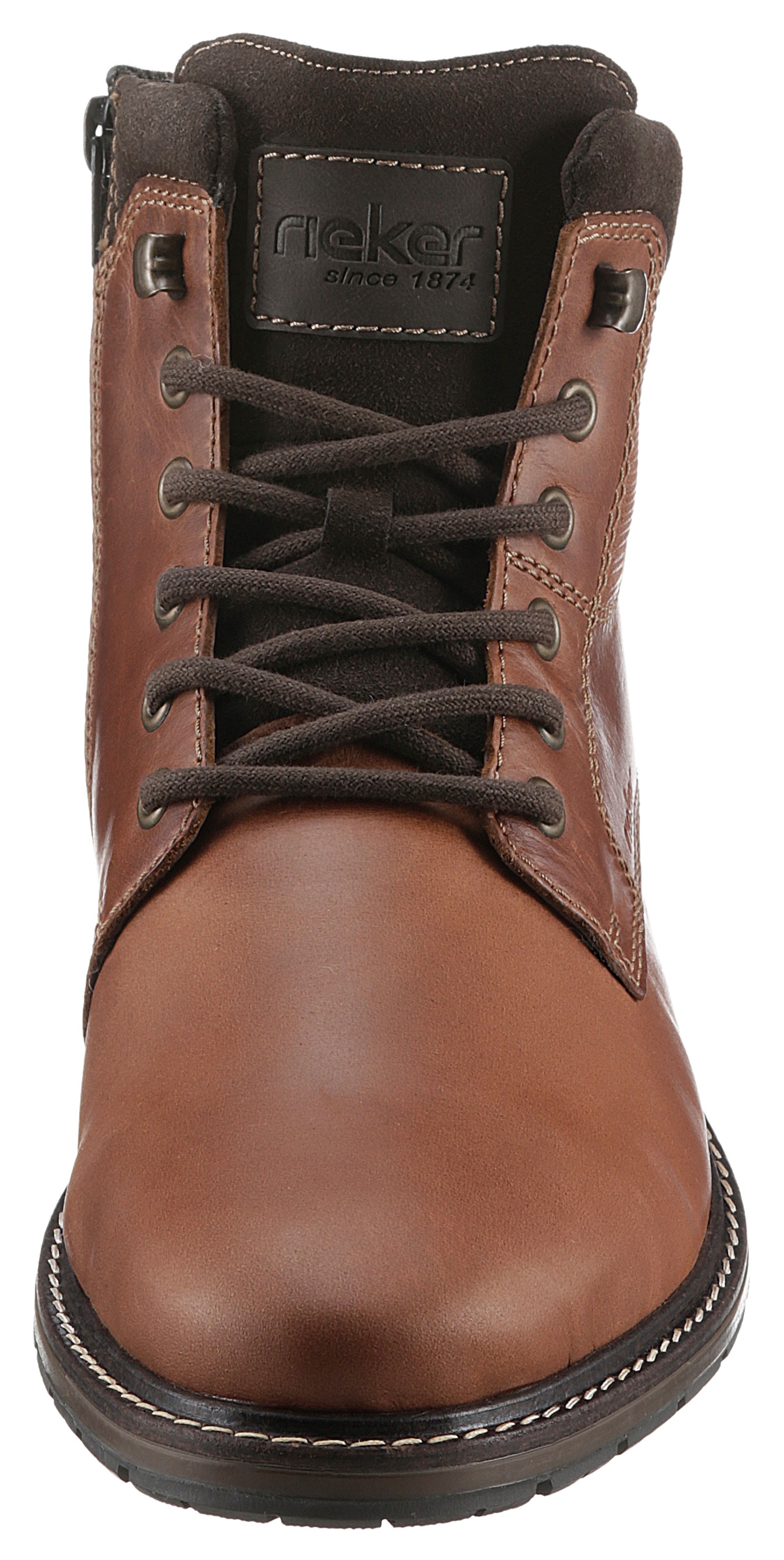 Rieker Winterstiefelette, Schnürstiefel, Business Schuh mit wasserabweisender TEX-Membran