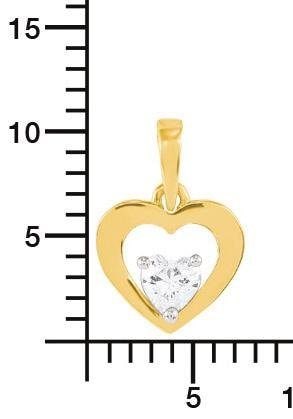 Amor Kette Herz Geschenk mit mit Halskette BAUR Zirkonia LIEBE, »Schmuck 2014399«, Anhänger bestellen 