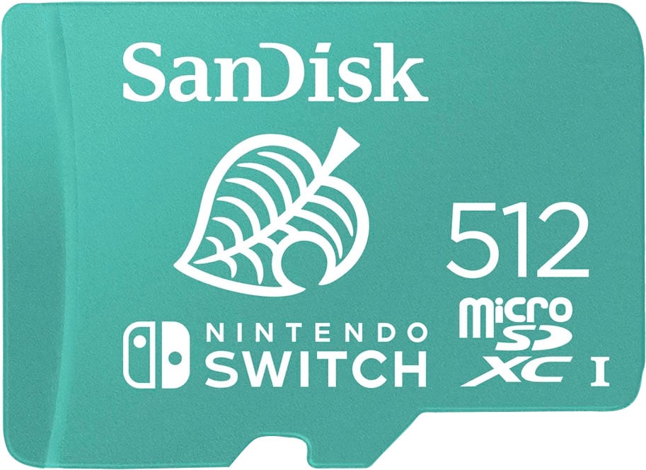 Sandisk Speicherkarte »microSDXC Extreme 512GB für Nintendo Switch«, (Class 10 100 MB/s Lesegeschwindigkeit), A1/V30/U3/C10