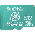 Sandisk Speicherkarte »microSDXC Extreme 512GB für Nintendo Switch«, (Class 10 100 MB/s Lesegeschwindigkeit), A1/V30/U3/C10