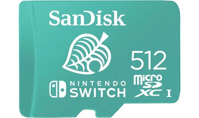 Speicherkarte »microSDXC Extreme 512GB für Nintendo Switch«, (Class 10 100 MB/s...