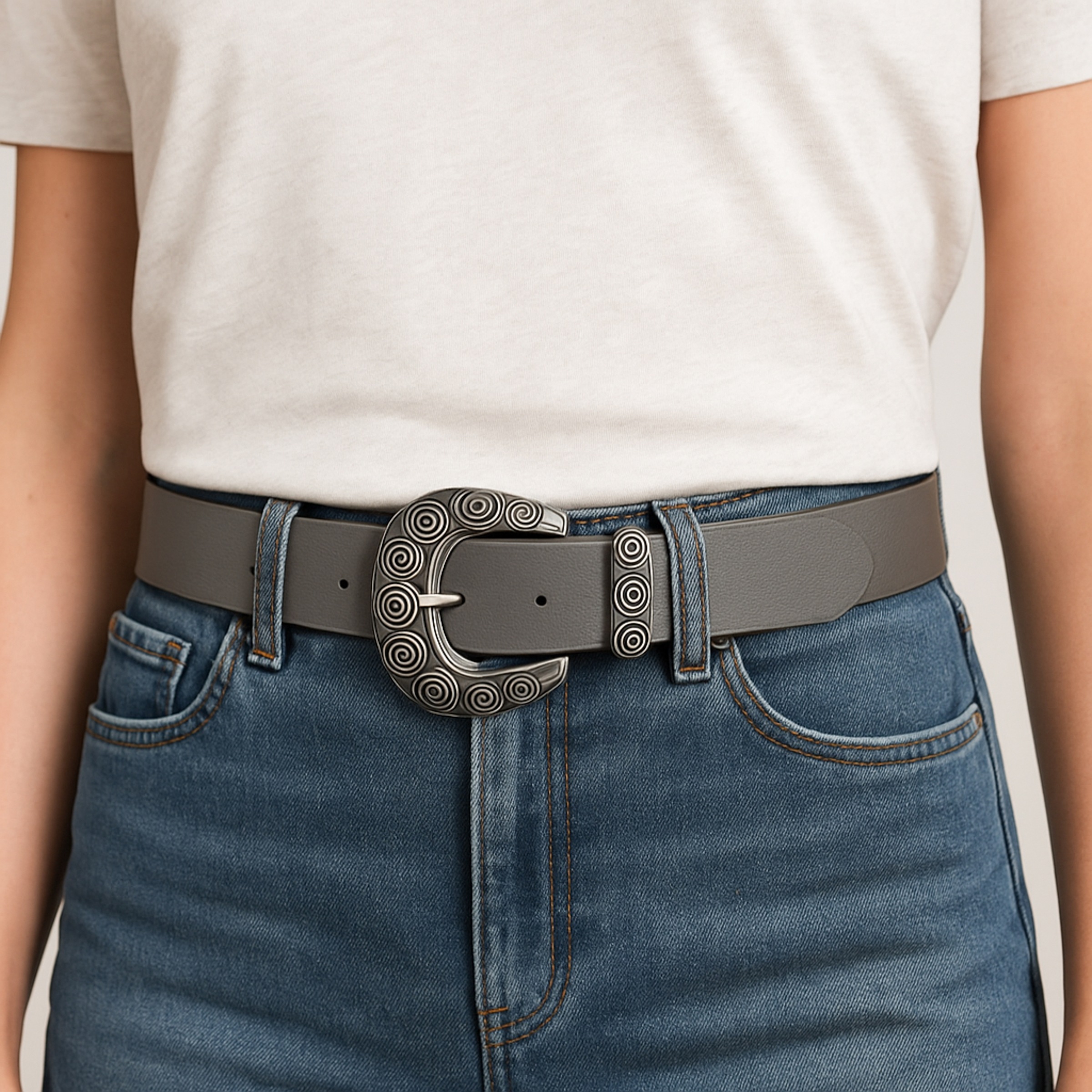 COLLEZIONE ALESSANDRO Ledergürtel "Curve", aus echtem Leder, Made in Italy günstig online kaufen