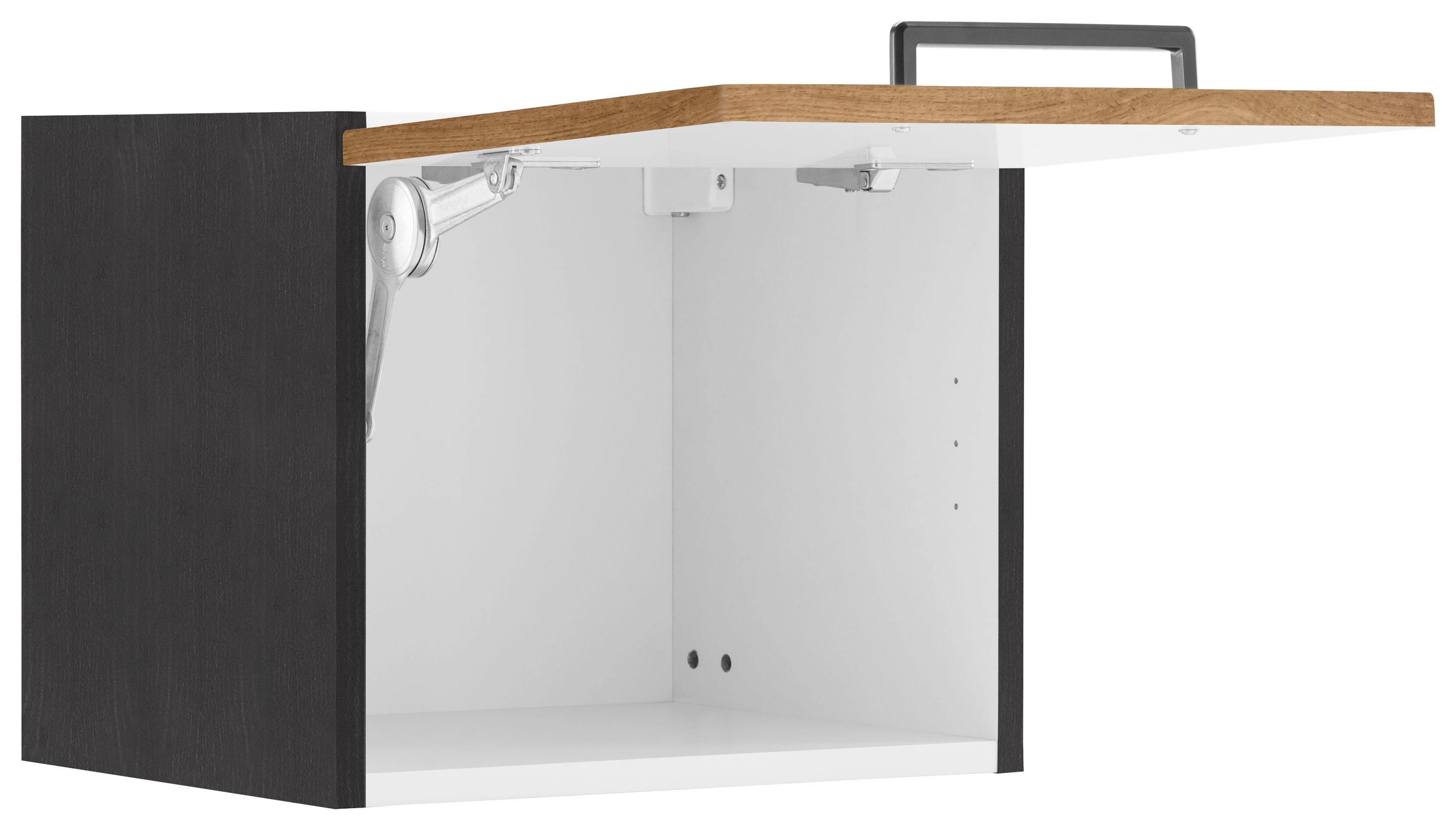 KOCHSTATION "KS-Tulsa" 40 cm breit, mit 1 Klappe, schwarzer Metallgriff, MD günstig online kaufen