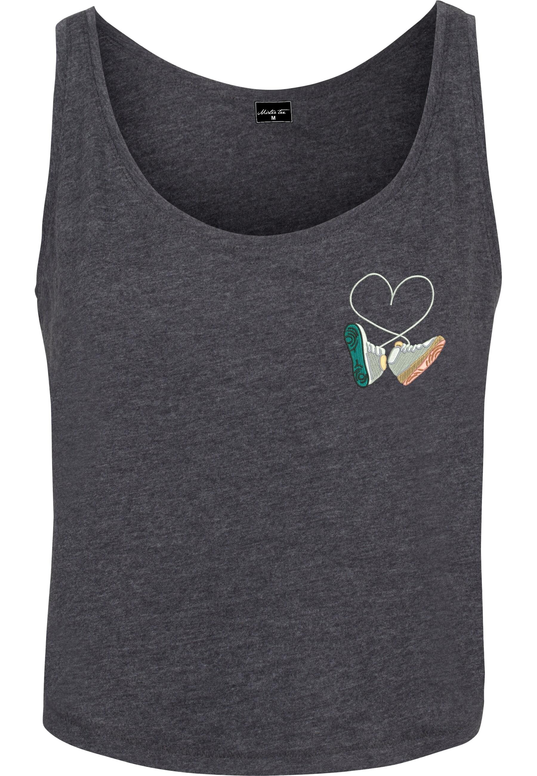 MisterTee Muskelshirt "MisterTee Damen Ladies Kicks Love EMB Tank" 1 Stk. t günstig online kaufen
