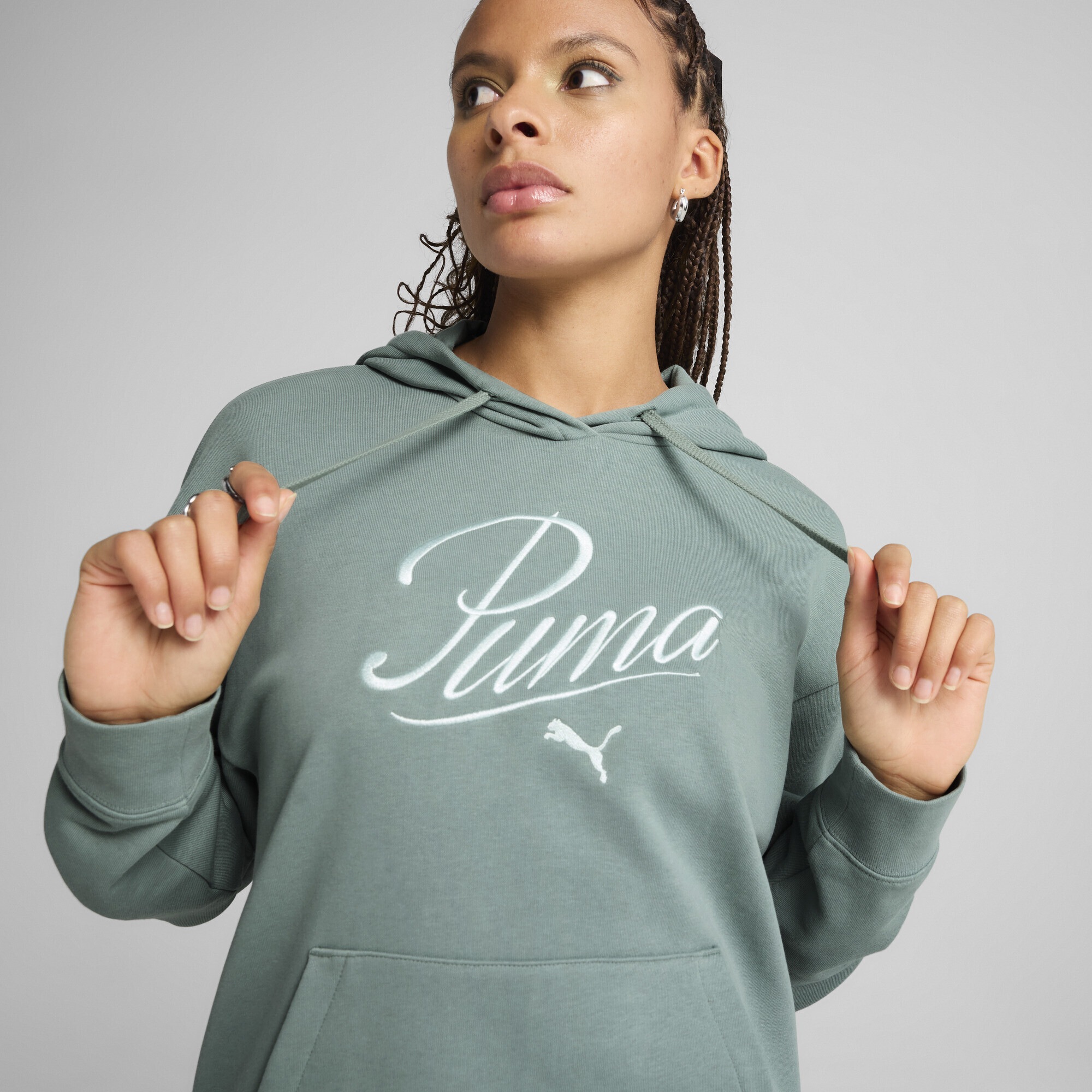 PUMA Hoodie »ESS SCRIPT Comfort Hoodie Damen«