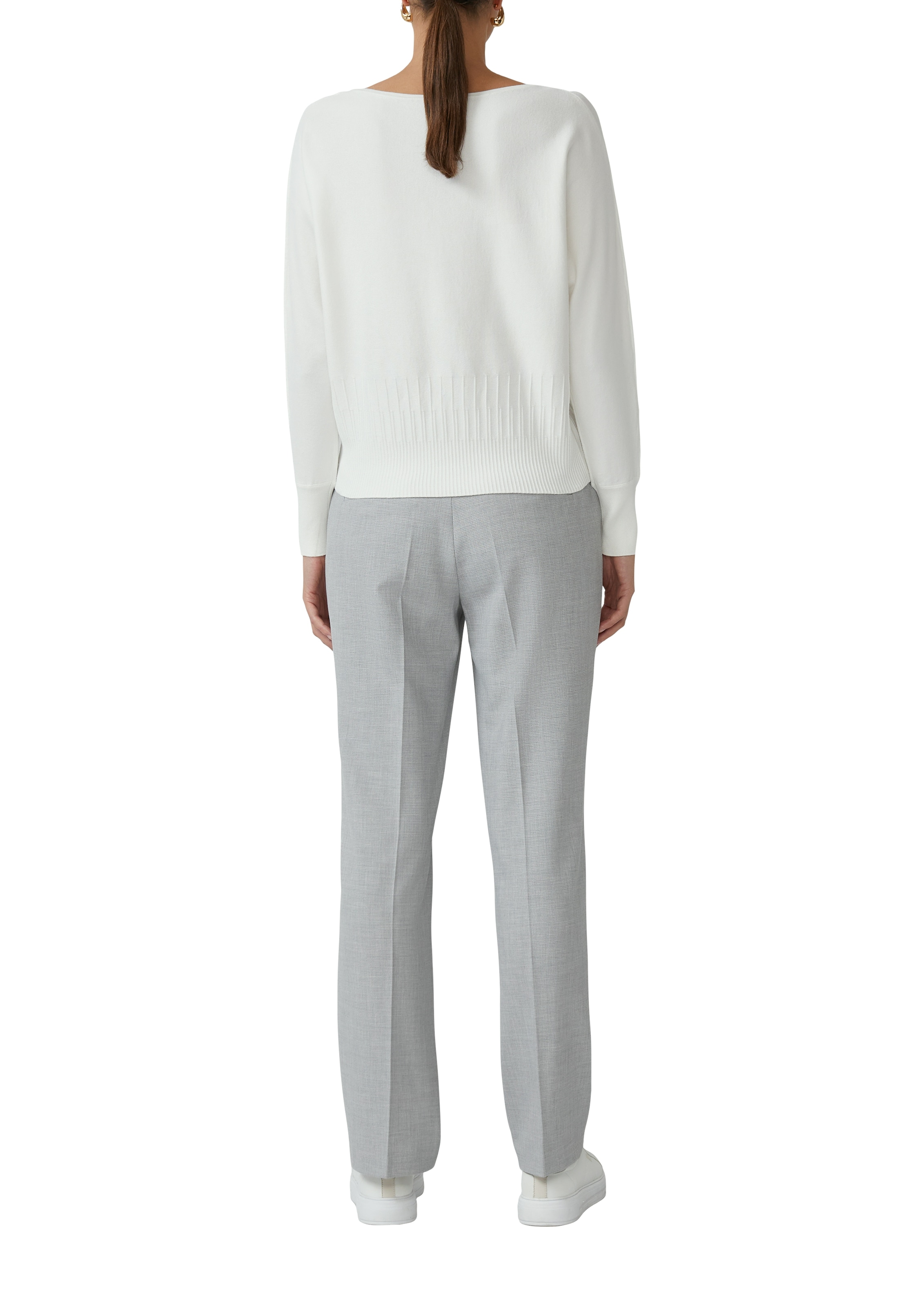 s.Oliver BLACK LABEL Strickpullover, mit Fledermausärmeln