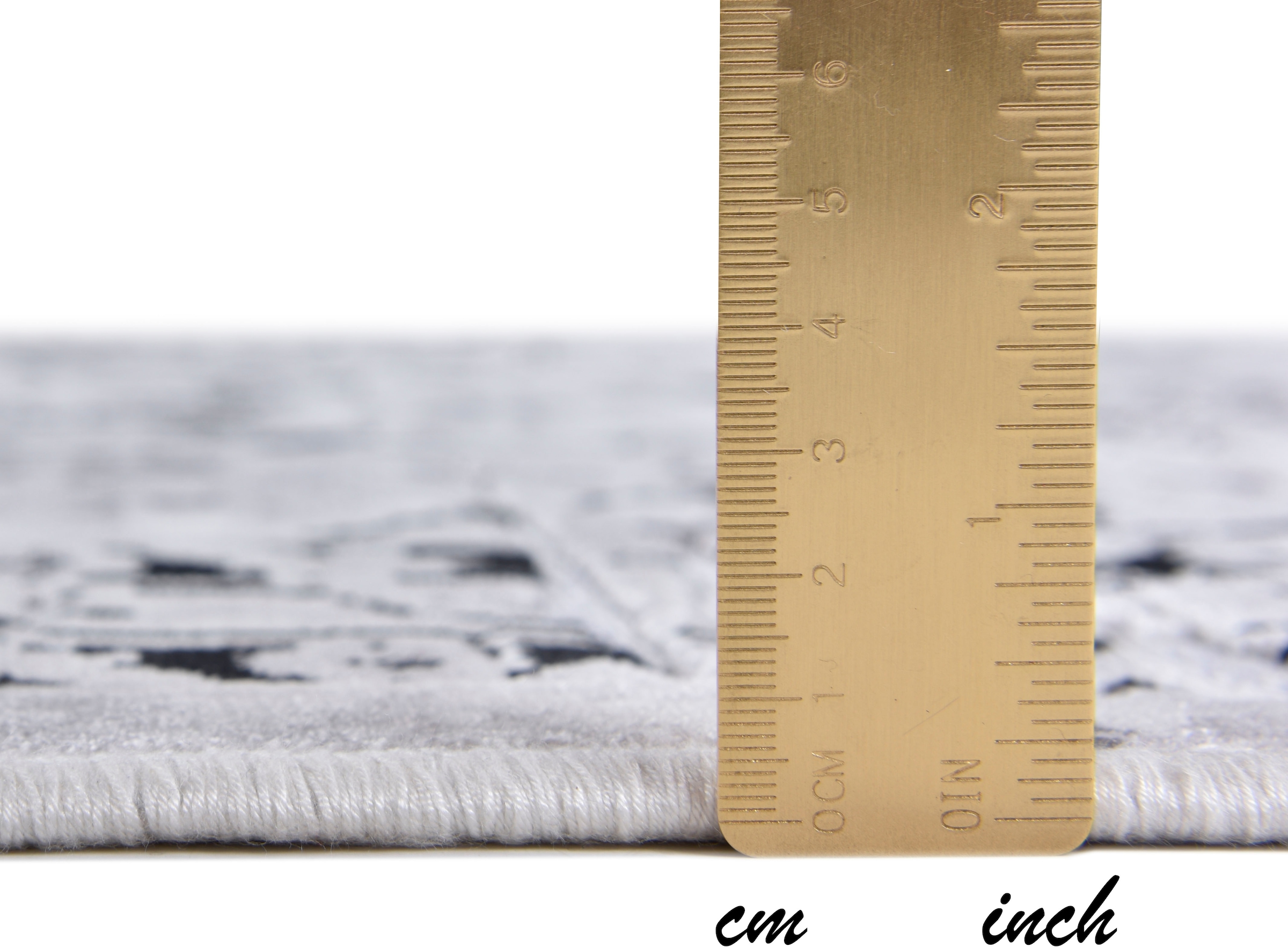 Gino Falcone Teppich »Orelia 105«, rechteckig, 7 mm Höhe, Kurzflor, modernes Design, Orient-Optik, leichter Glanz, Wohnzimmer